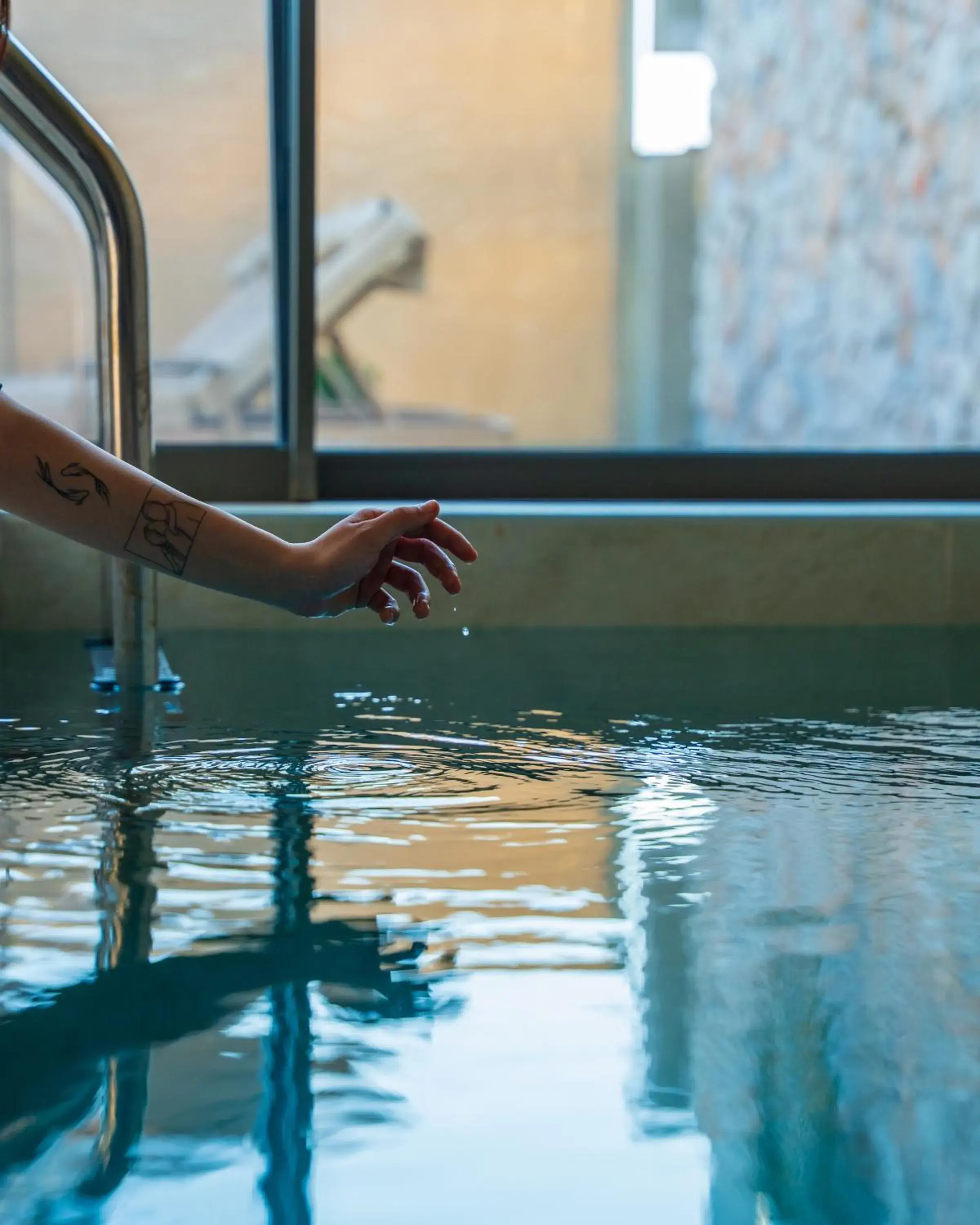 Pool view in Silence Villas Pool view in Silence Villas