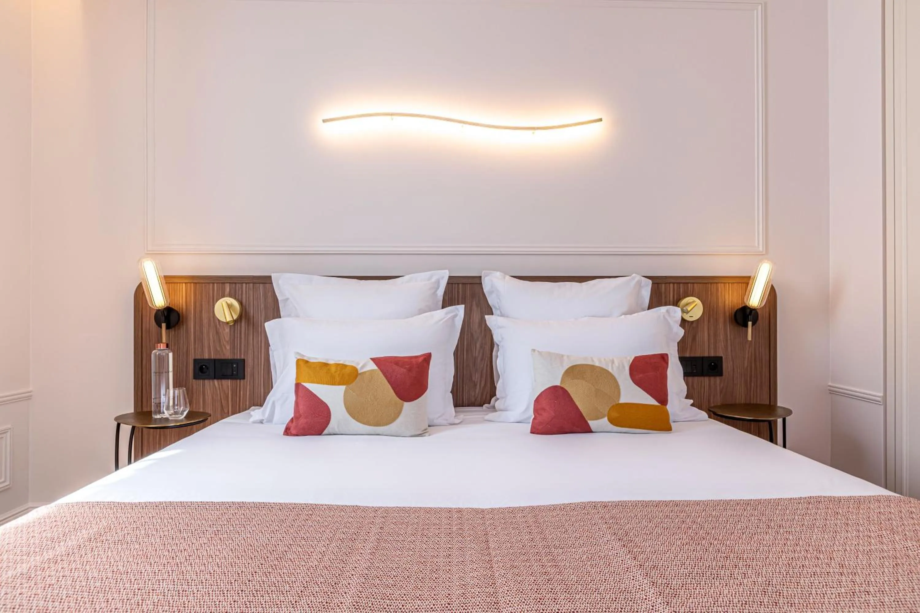 Bed in Villa SoPi Appart'Hotel by Patrick Hayat