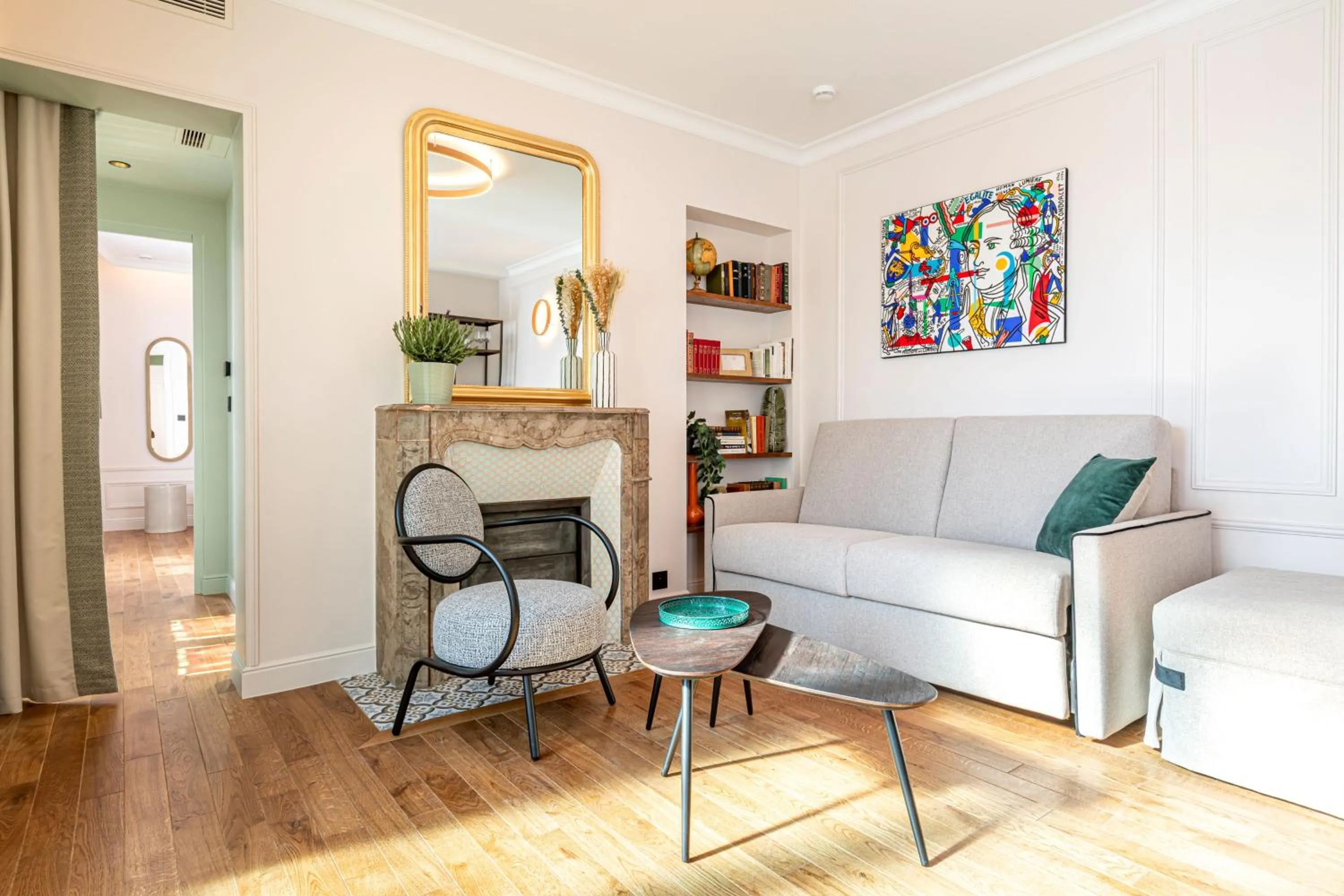 Living room in Villa SoPi Appart'Hotel by Patrick Hayat