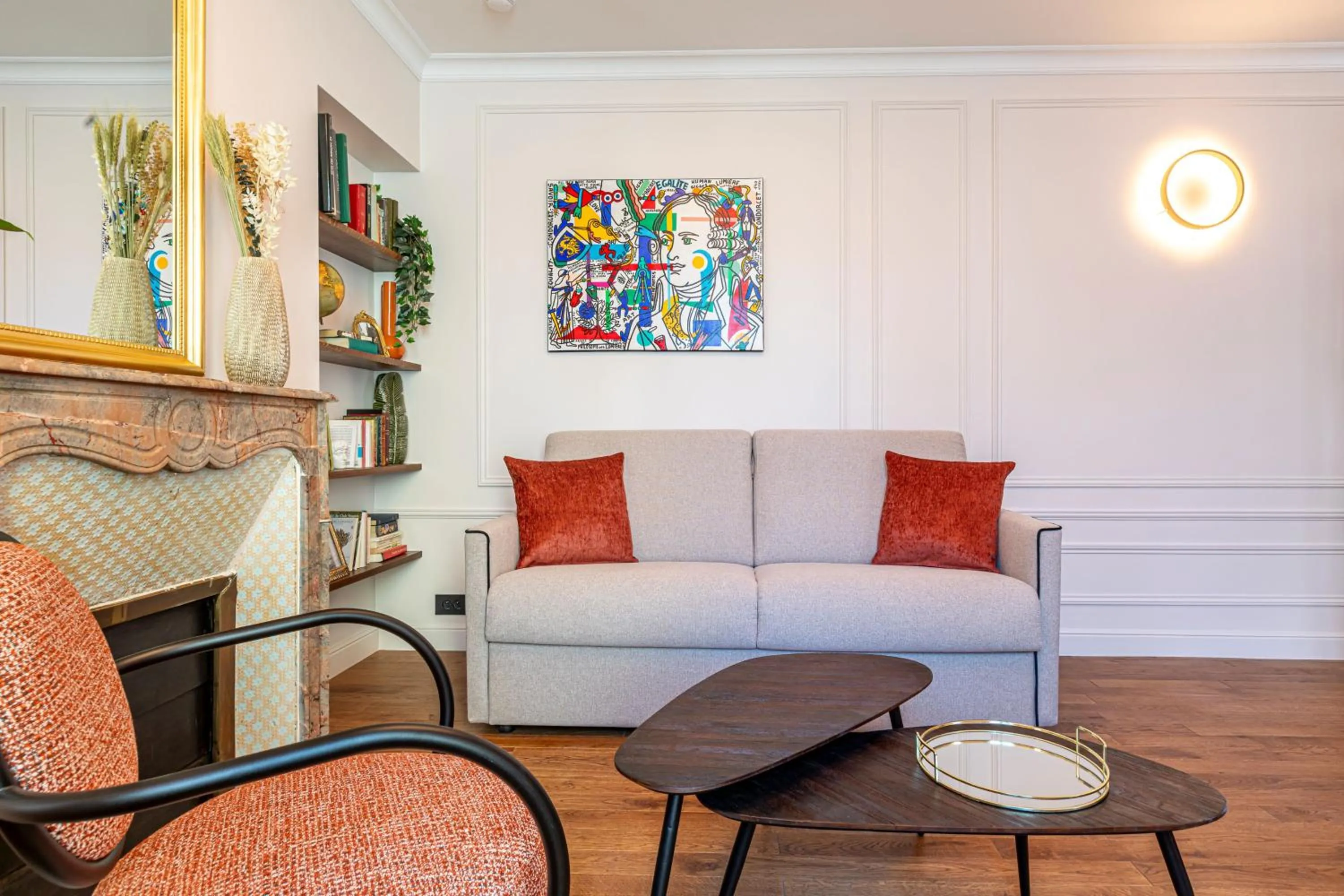 Living room in Villa SoPi Appart'Hotel by Patrick Hayat