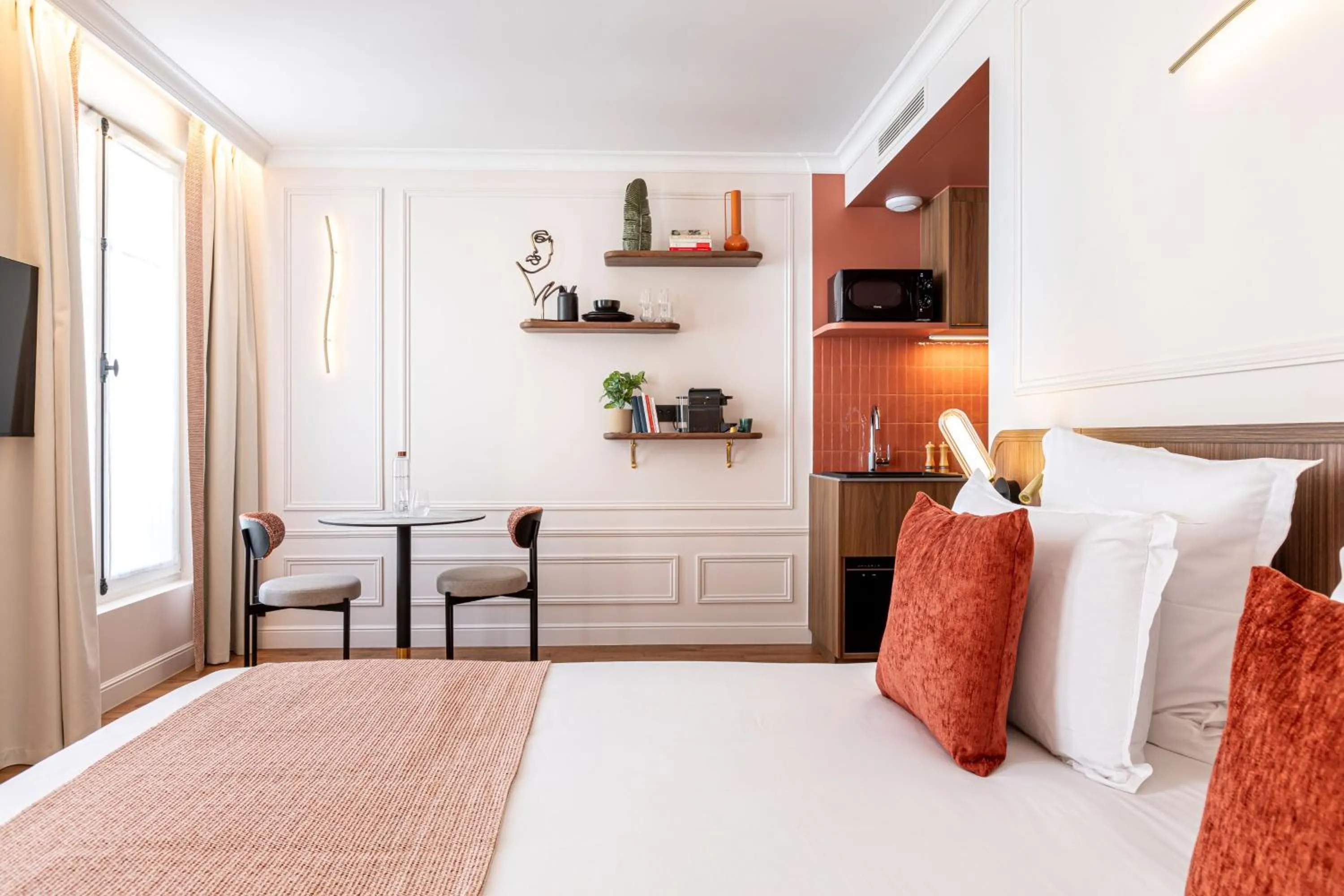 Bed in Villa SoPi Appart'Hotel by Patrick Hayat