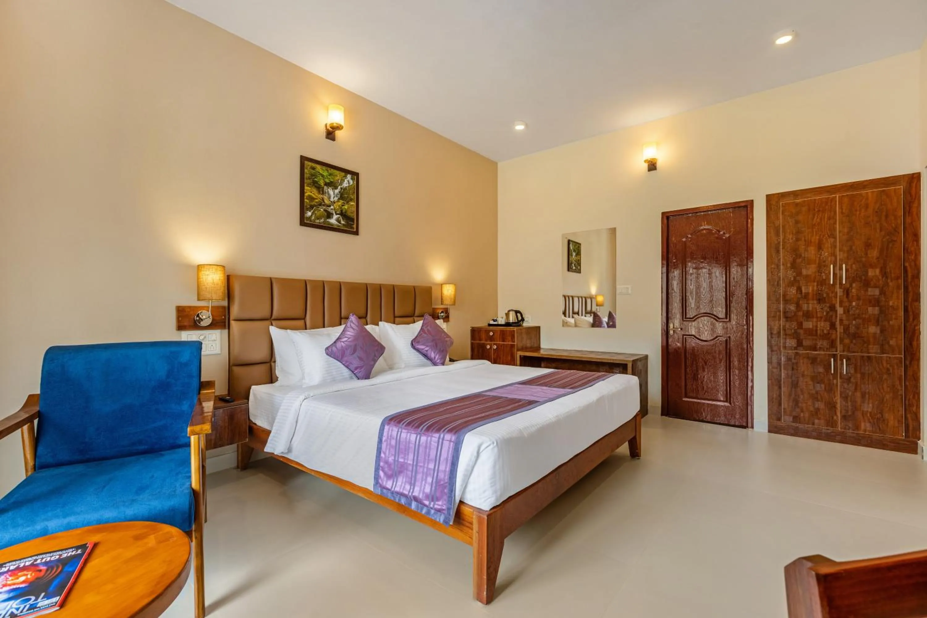 Bedroom, Bed in Sterling Brookstone Coorg