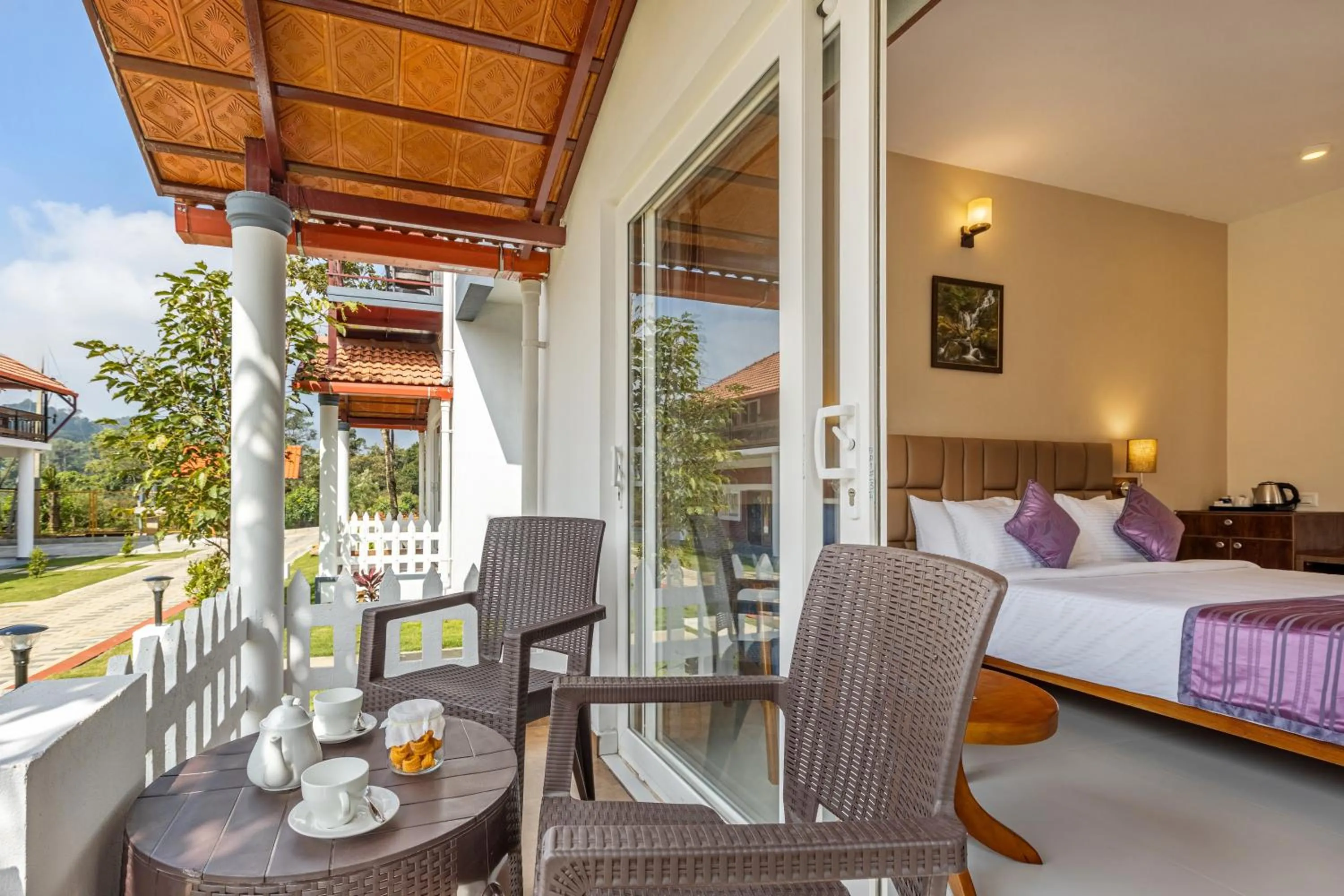 Garden view in Sterling Brookstone Coorg