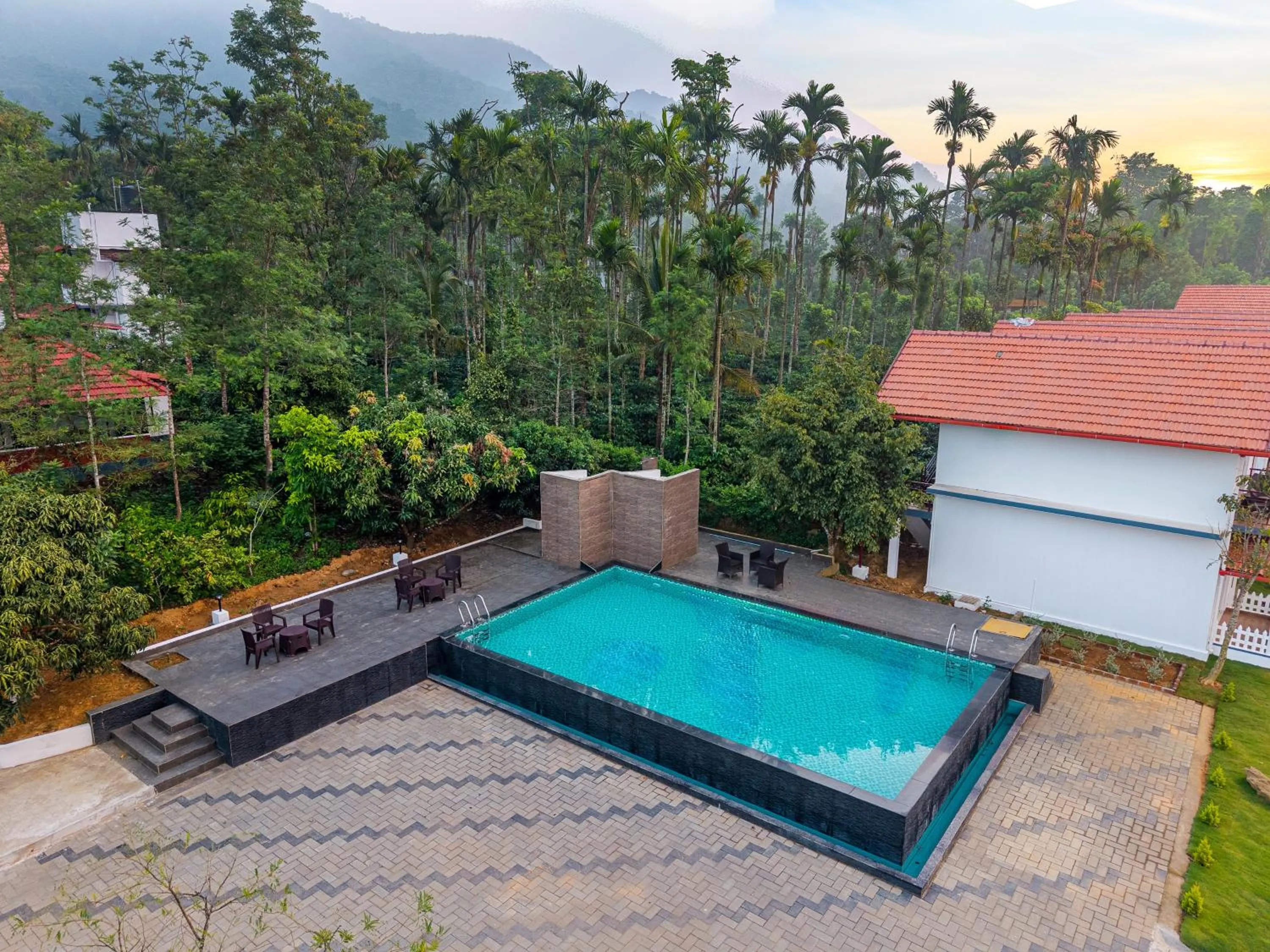 Swimming pool in Sterling Brookstone Coorg