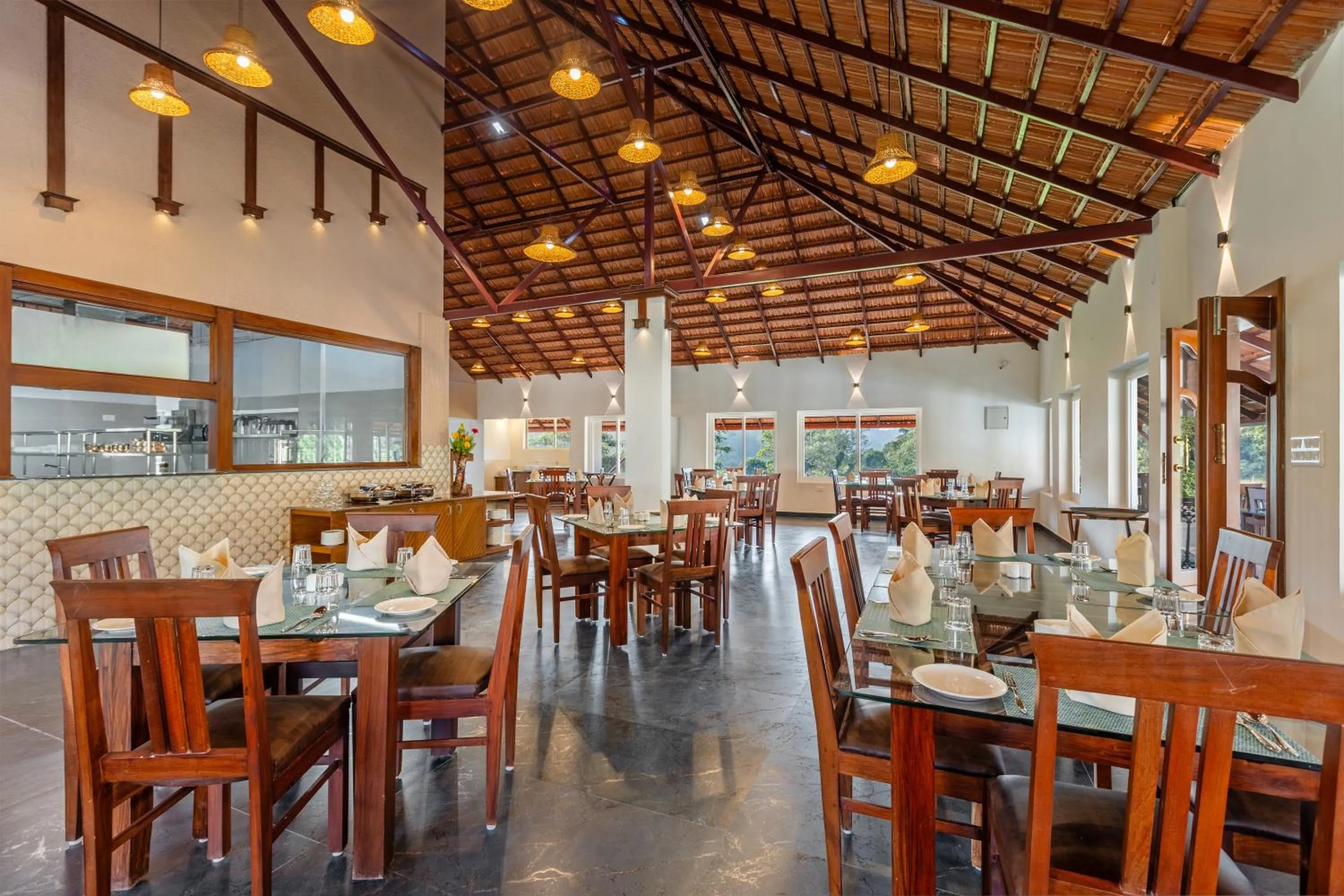 Restaurant/places to eat in Sterling Brookstone Coorg