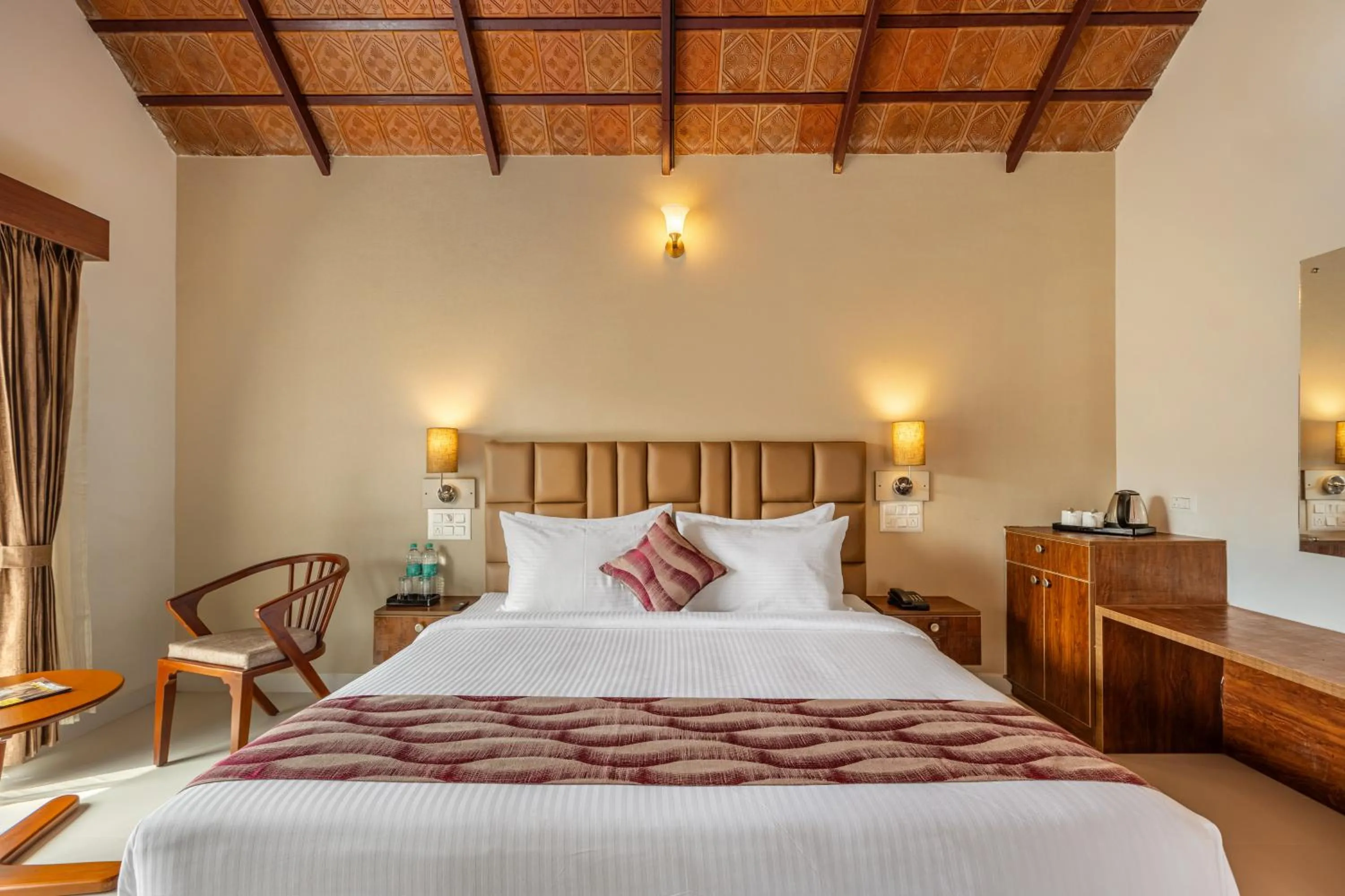 Bedroom, Bed in Sterling Brookstone Coorg