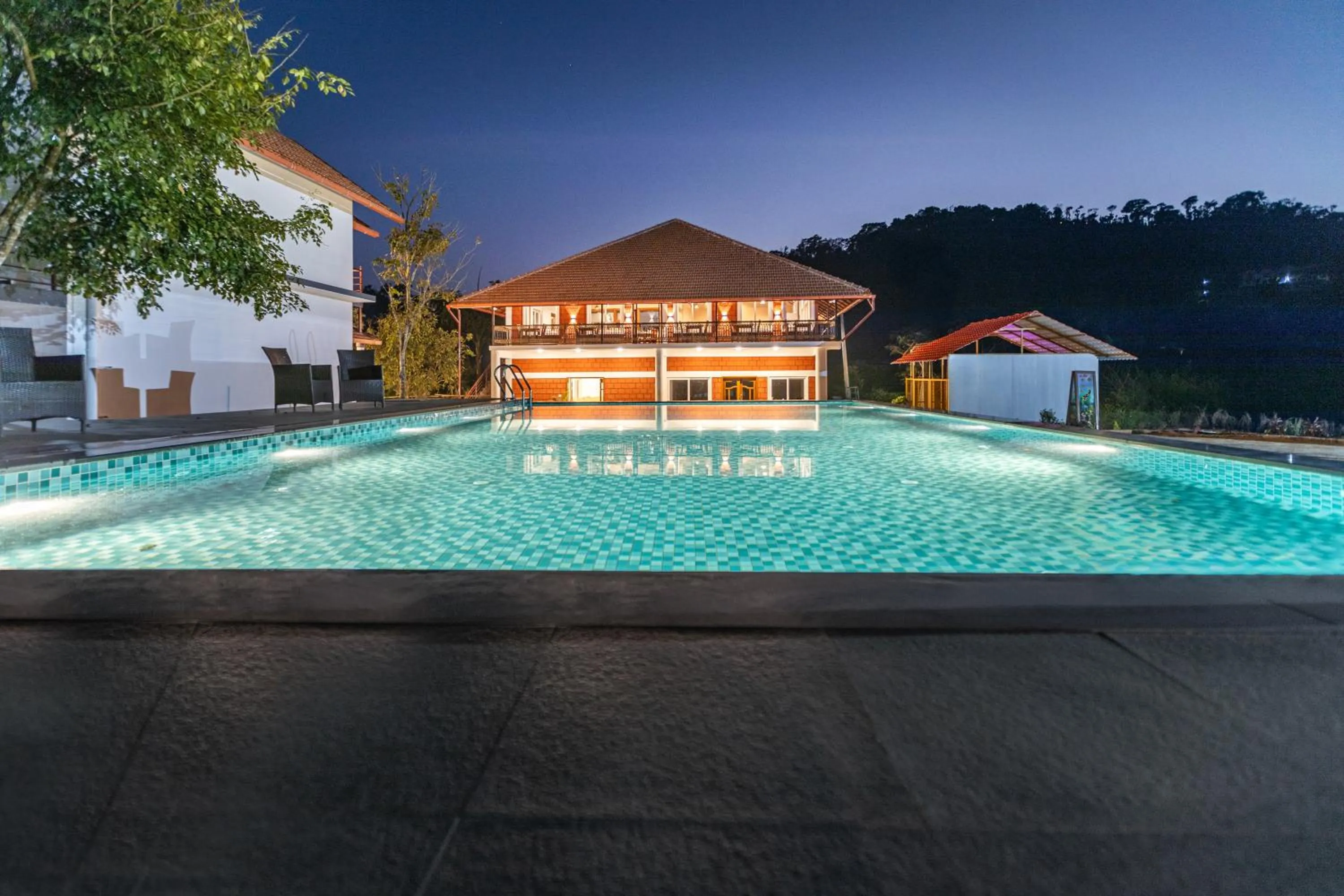 Swimming pool in Sterling Brookstone Coorg