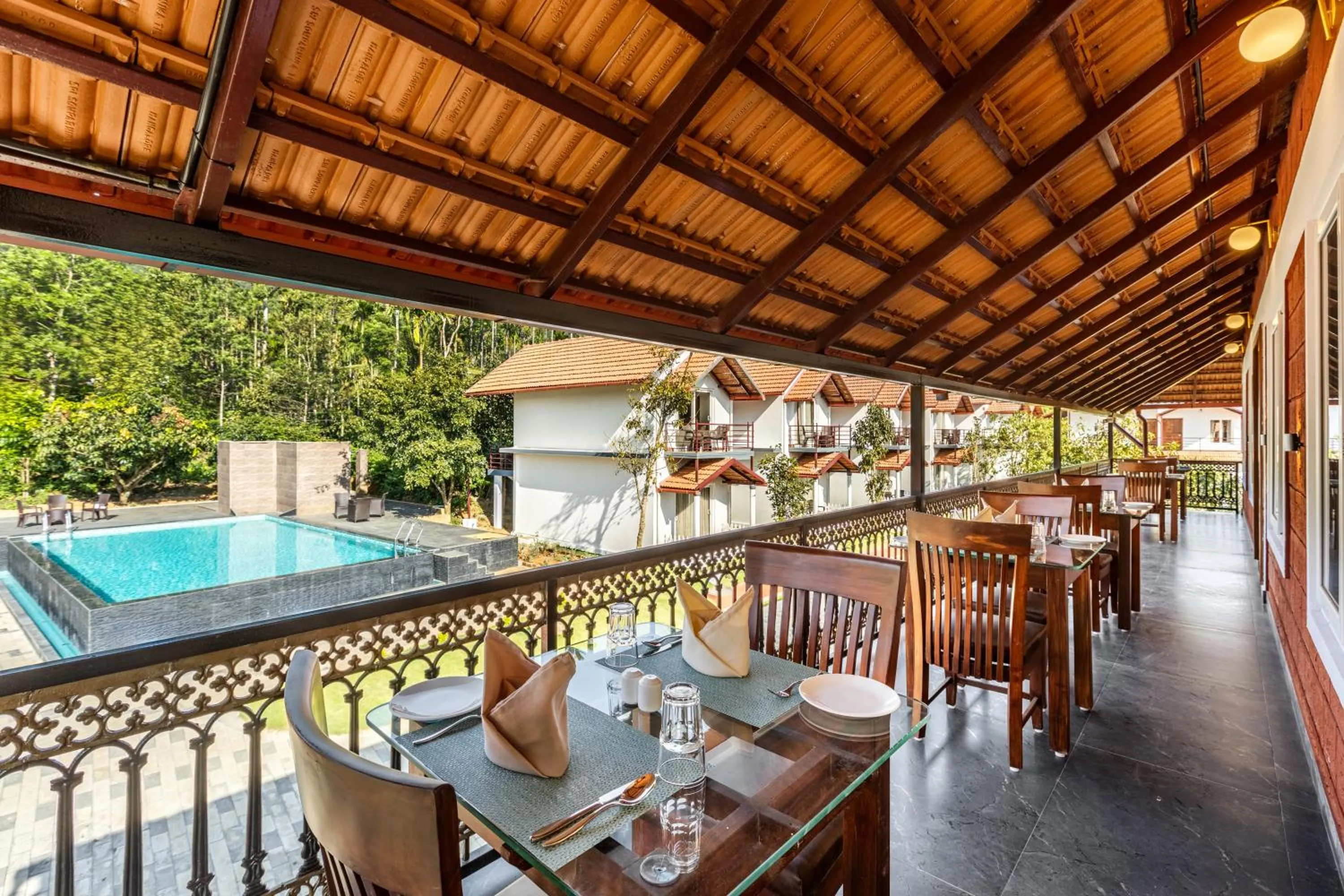 Restaurant/places to eat in Sterling Brookstone Coorg