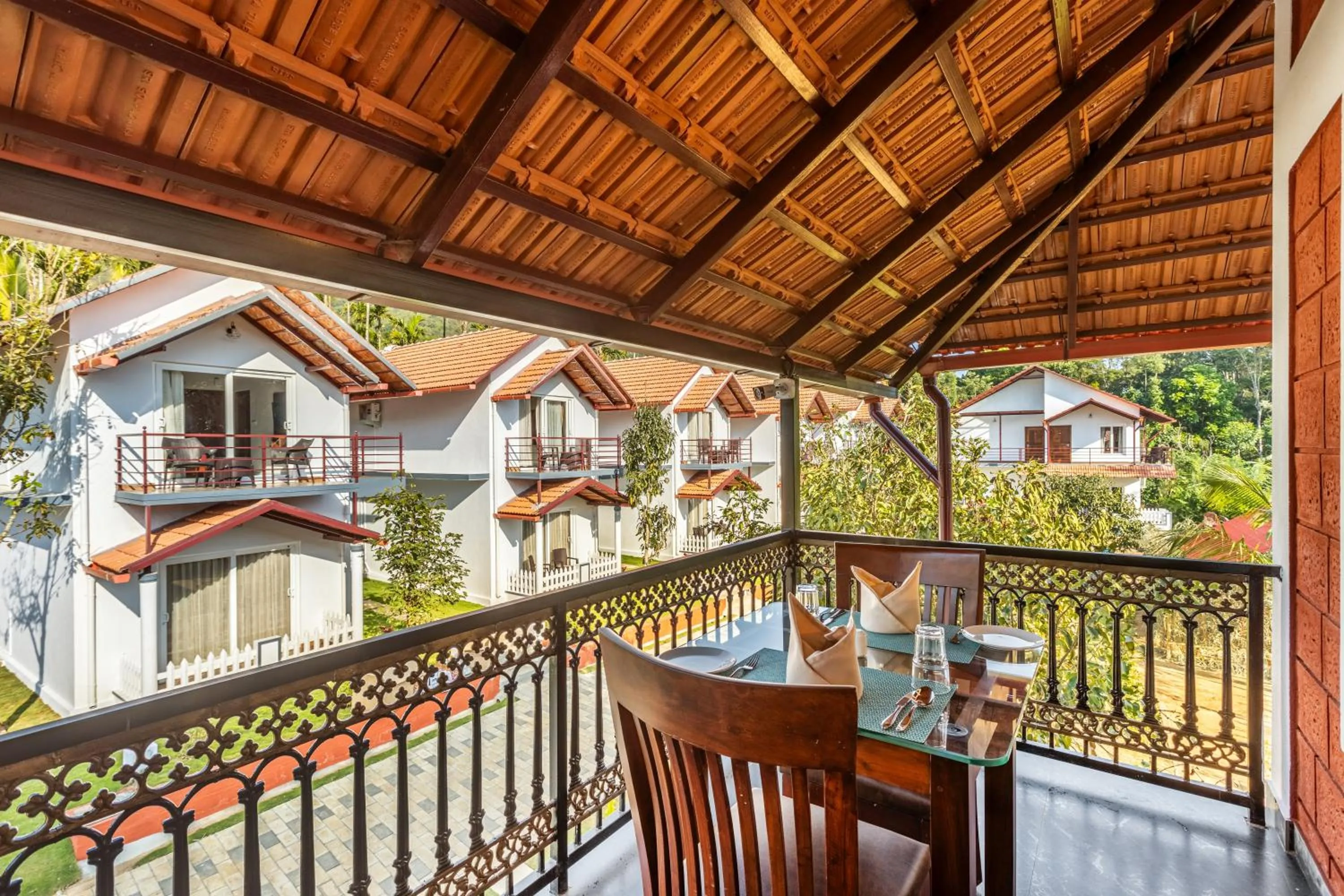 Dining area in Sterling Brookstone Coorg