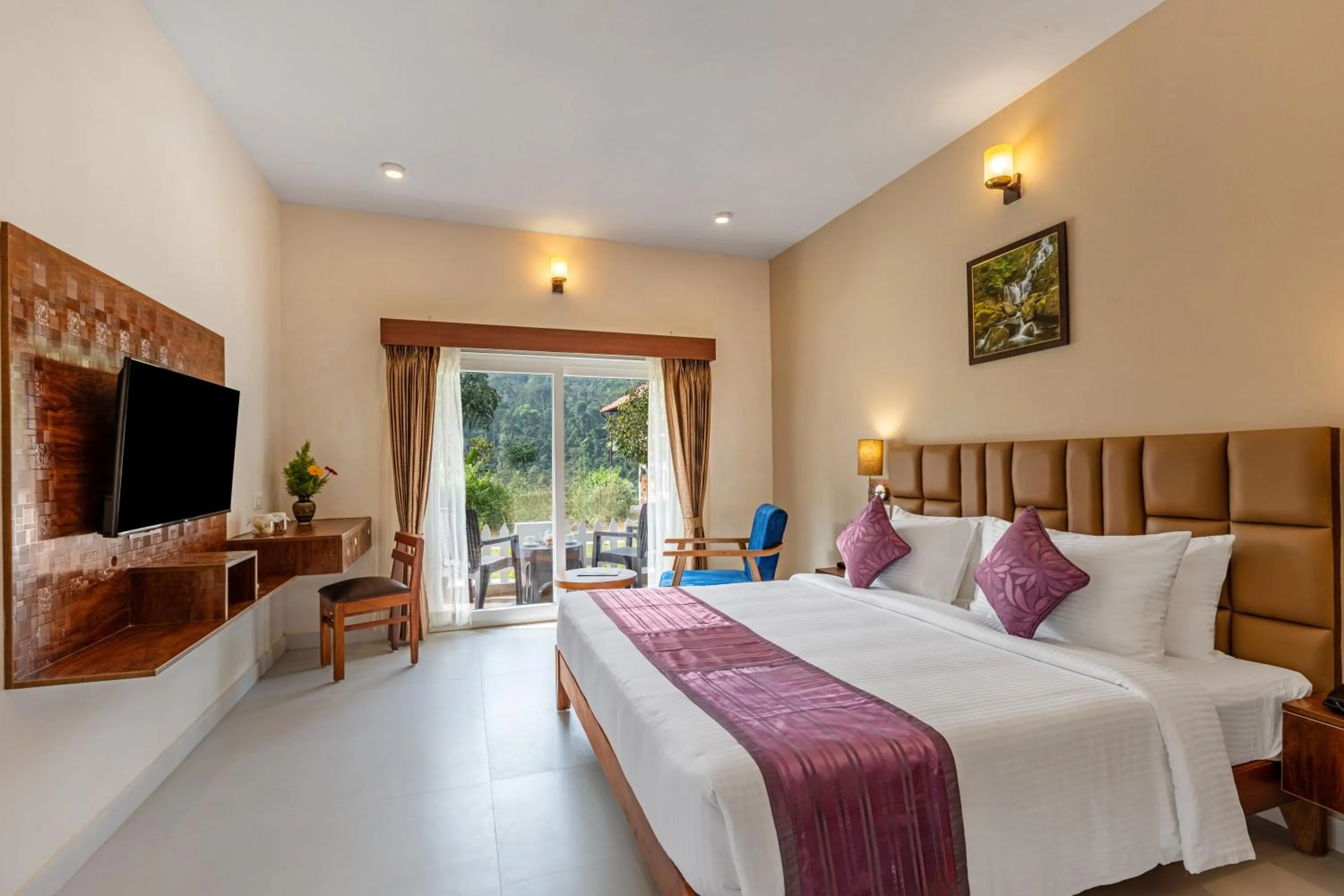 Photo of the whole room, Bed in Sterling Brookstone Coorg