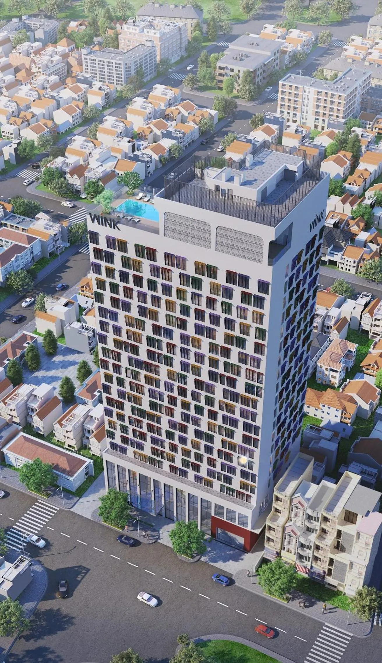 Property building in Wink Hai Phong Centre, Unscripted by Hyatt