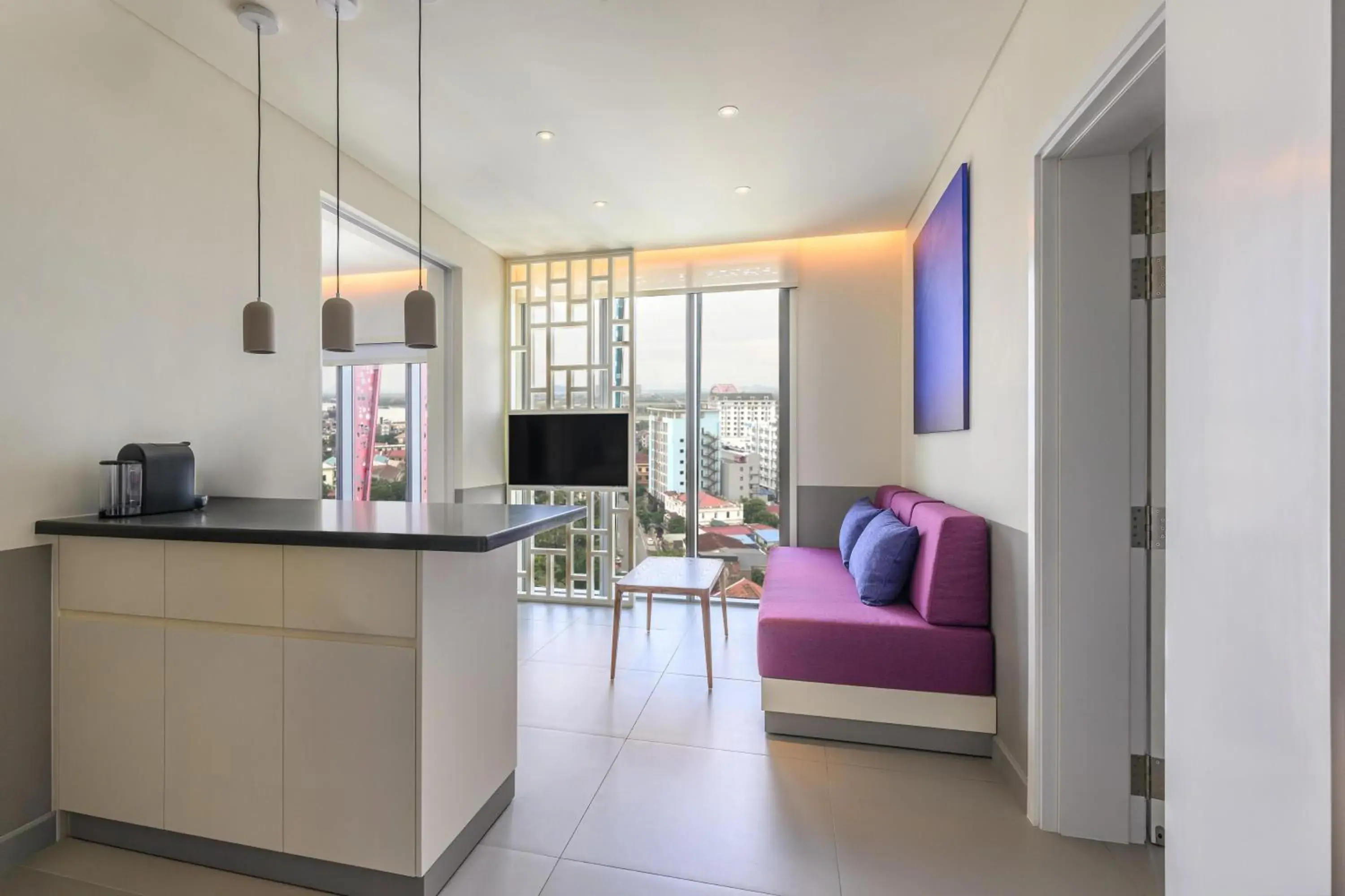 King Suite with City View in Wink Hai Phong Centre, Unscripted by Hyatt - 24 Hours stay King Suite with City View in Wink Hai Phong Centre, Unscripted by Hyatt - 24 Hours stay