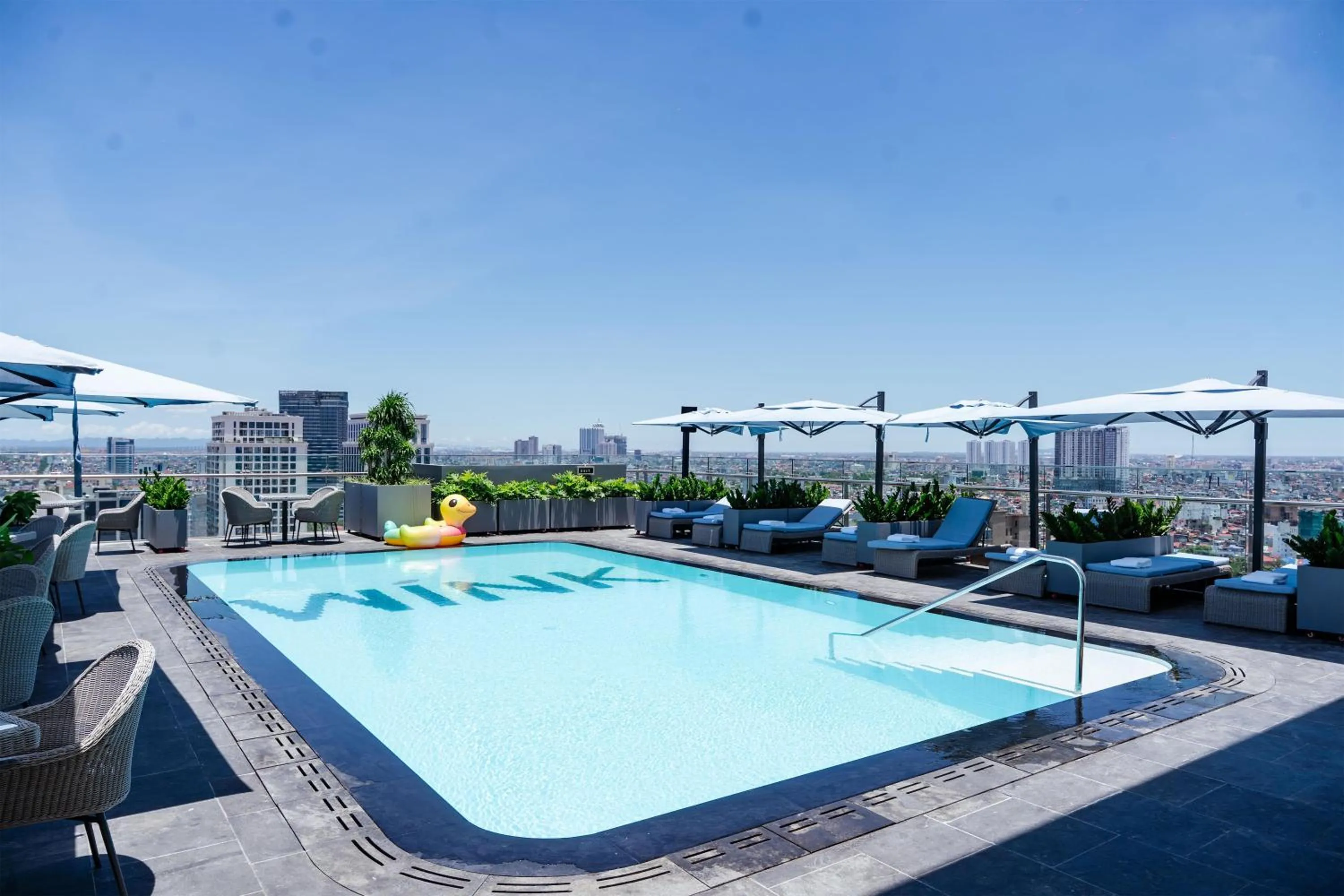 Swimming pool in Wink Hai Phong Centre, Unscripted by Hyatt