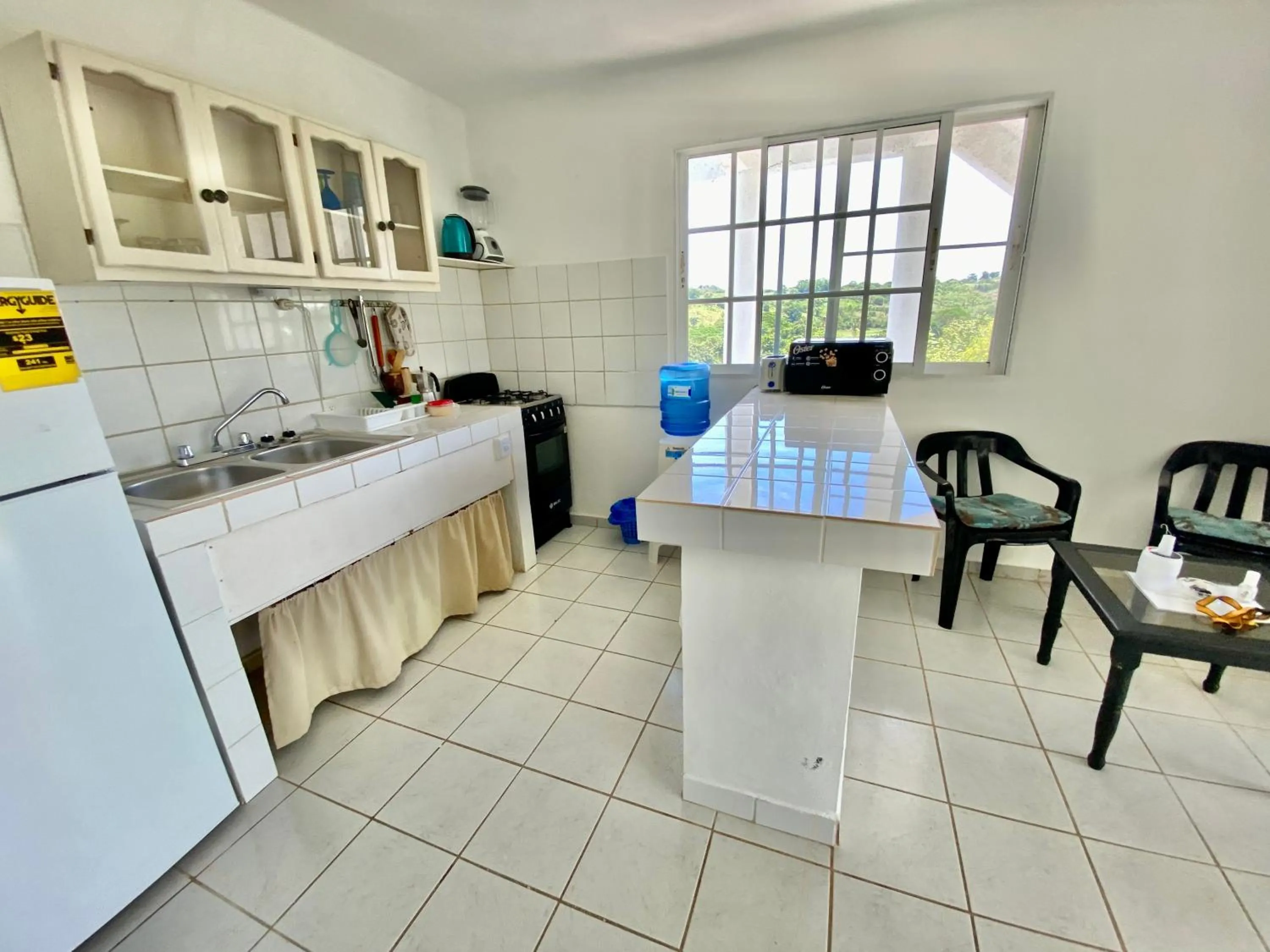 Kitchen or kitchenette in Casa Blanca Samaná - Las Galeras