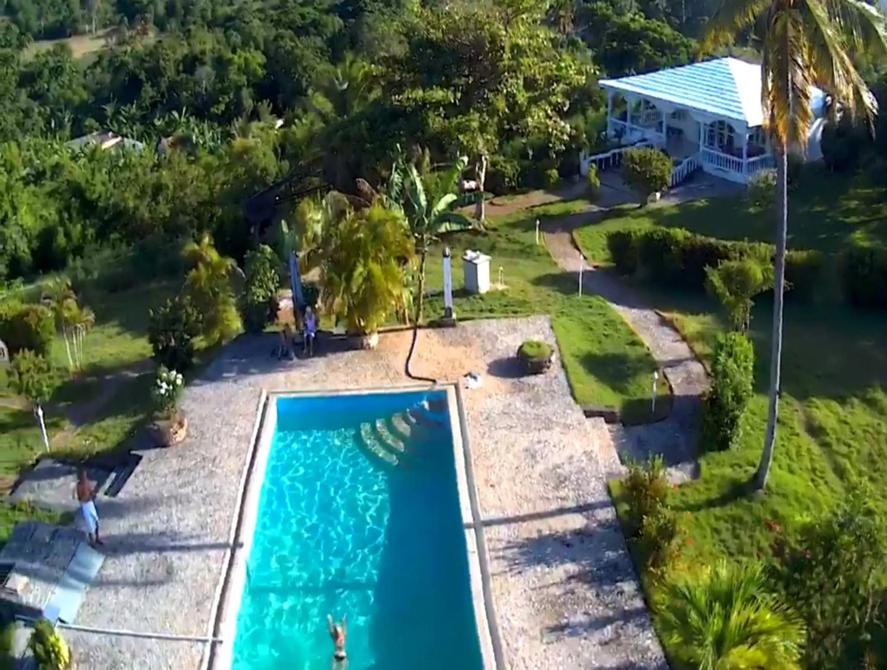 Swimming pool in Casa Blanca Samaná - Las Galeras