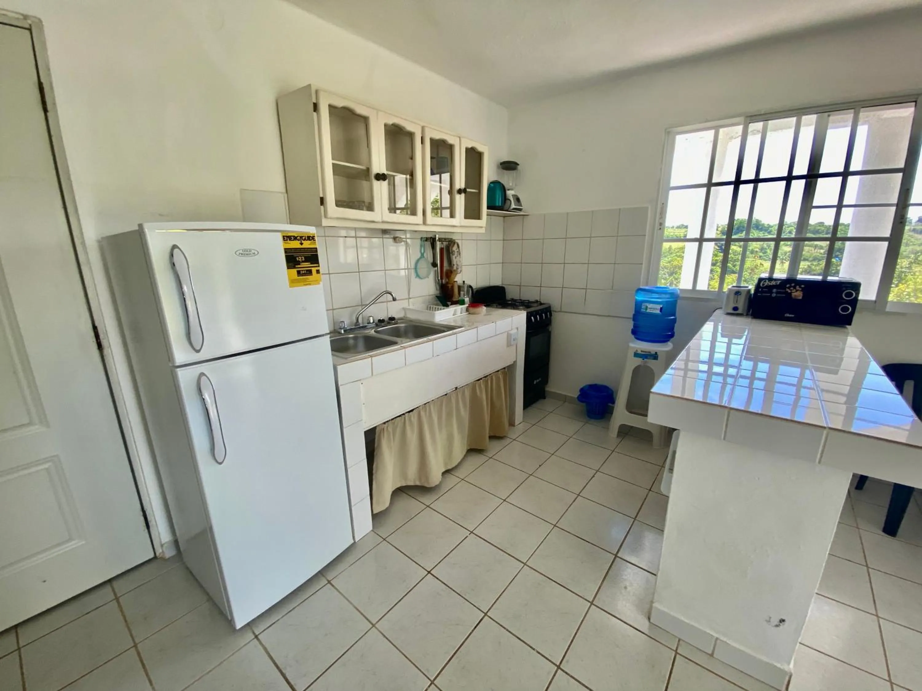 Kitchen or kitchenette in Casa Blanca Samaná - Las Galeras