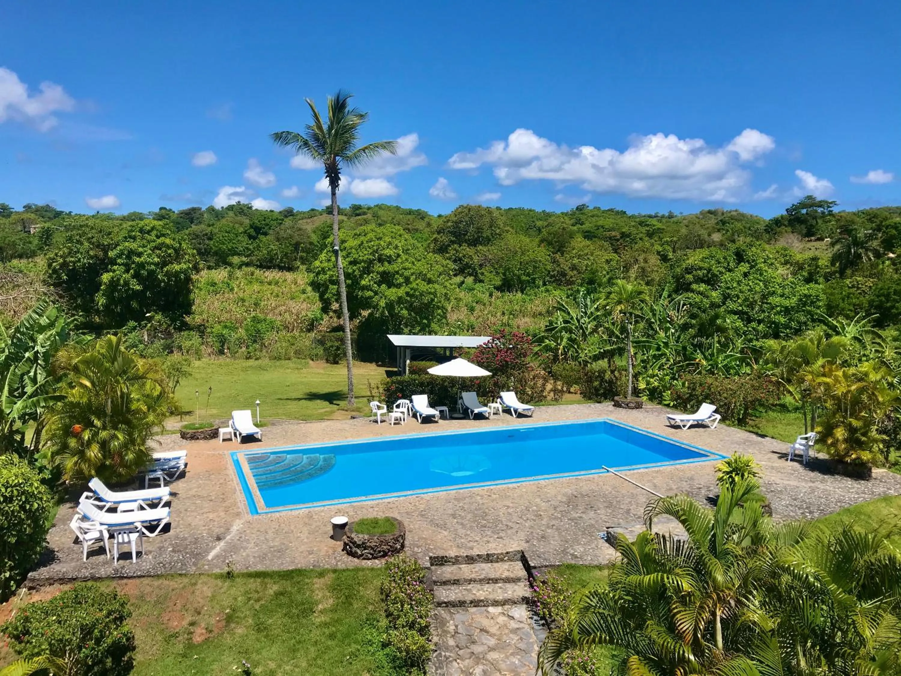 Swimming pool in Casa Blanca Samaná - Las Galeras