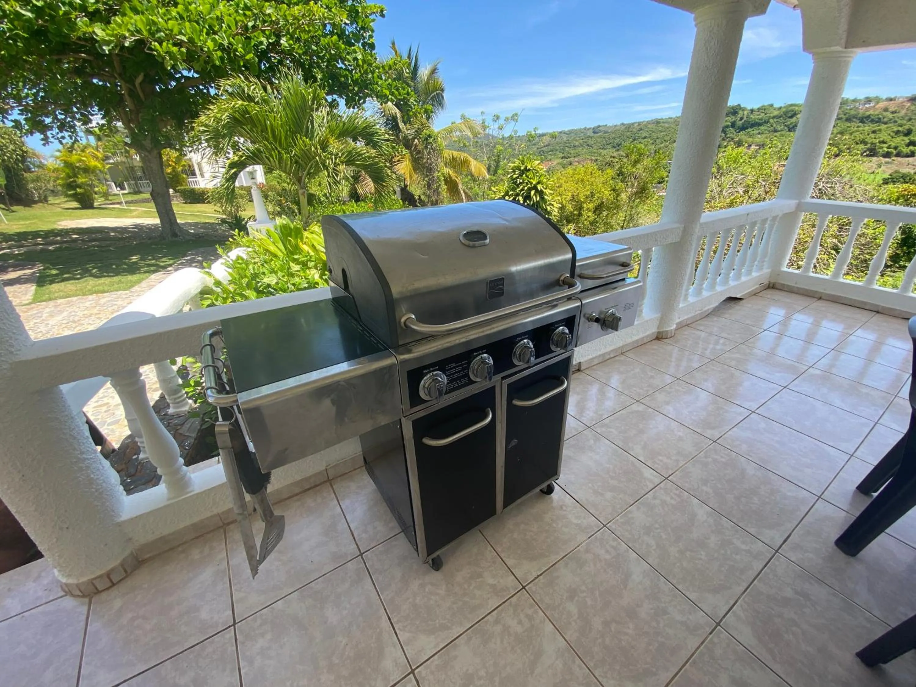 BBQ facilities in Casa Blanca Samaná - Las Galeras