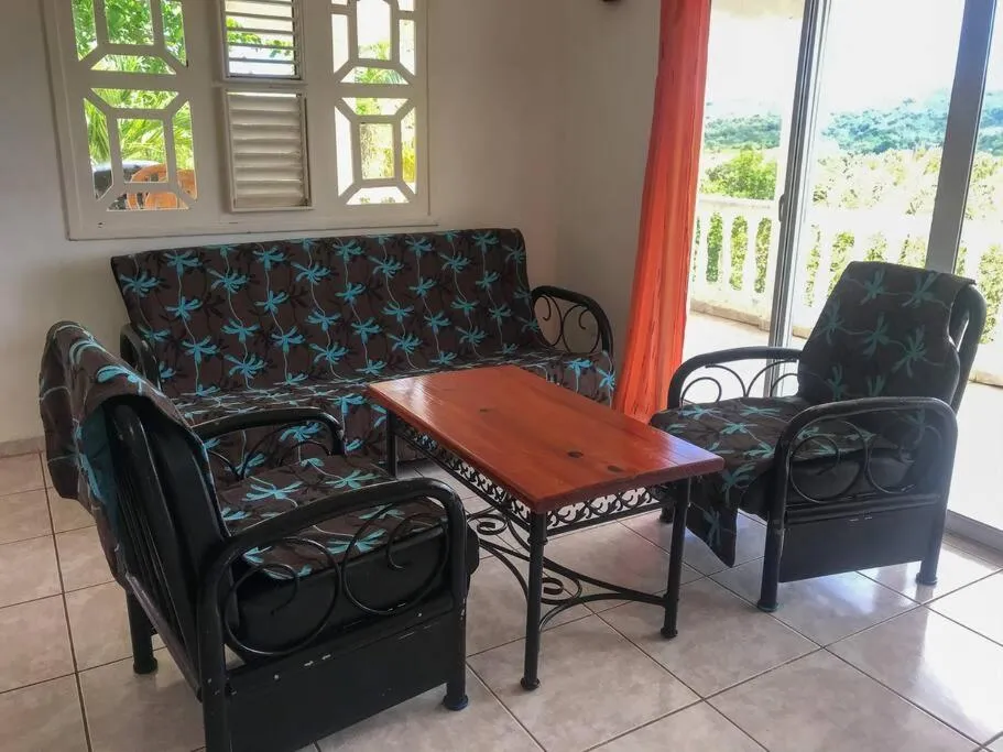 Living room in Casa Blanca Samaná - Las Galeras