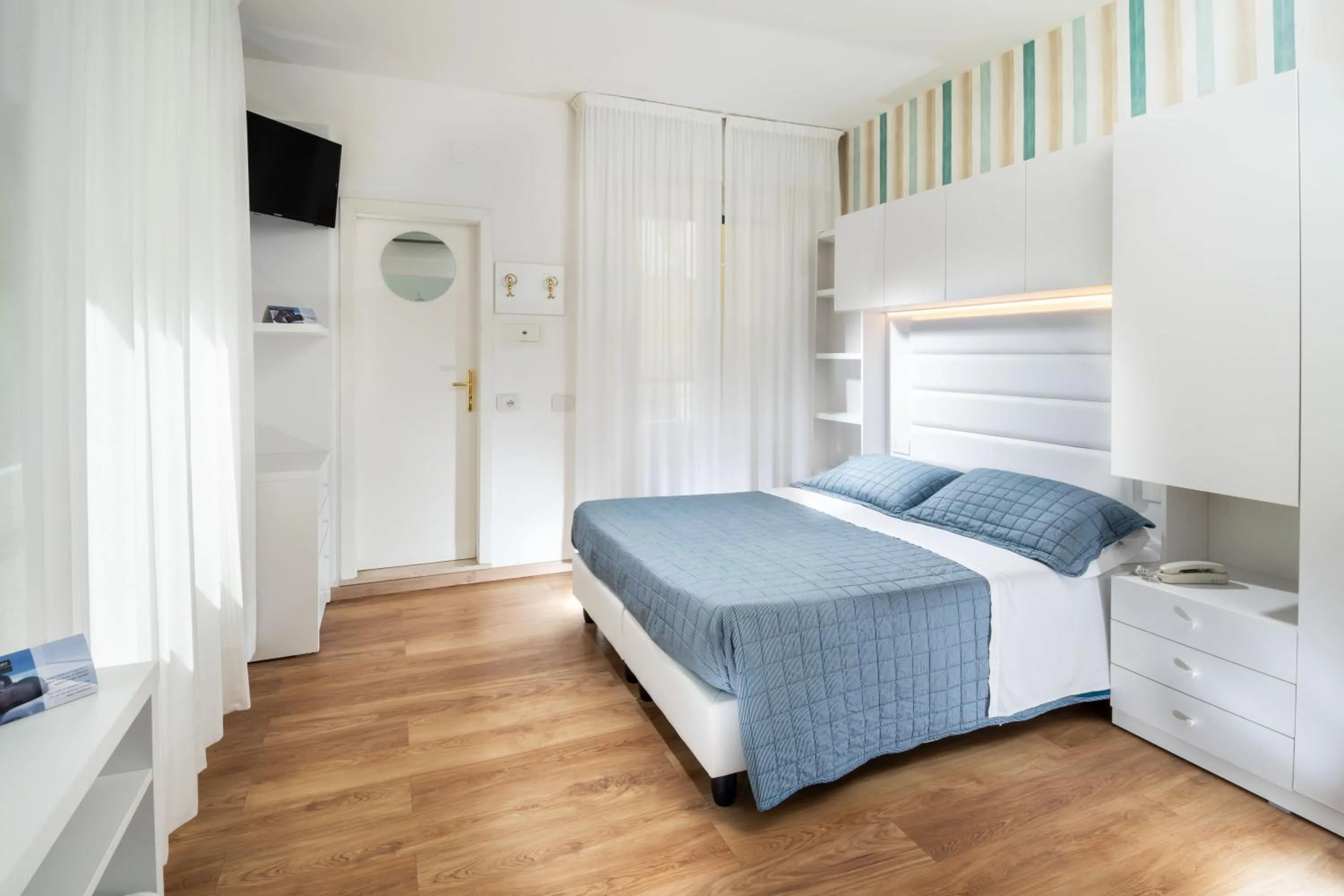 Bed in Hotel Albatros