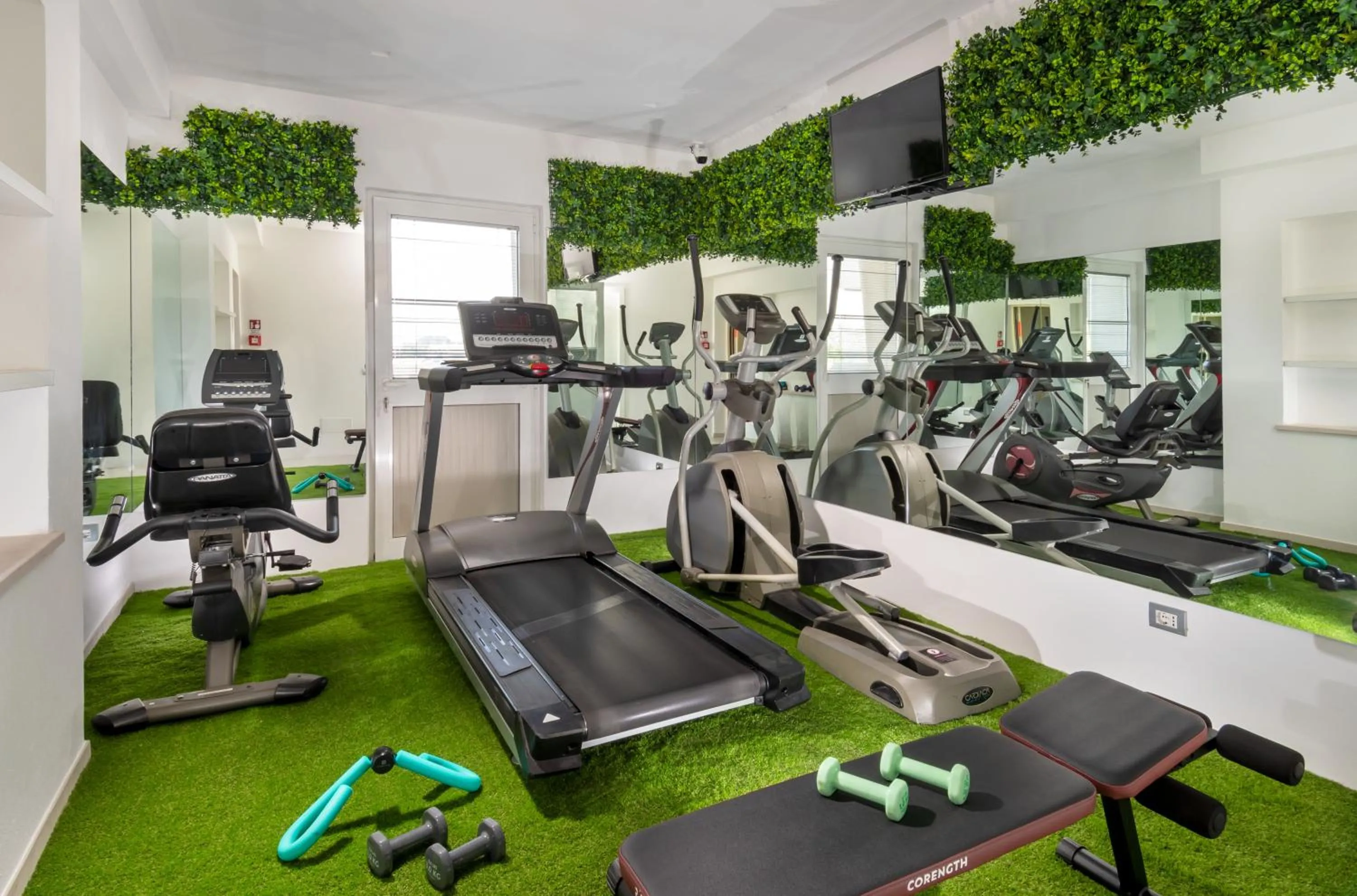 Fitness centre/facilities in Hotel Albatros