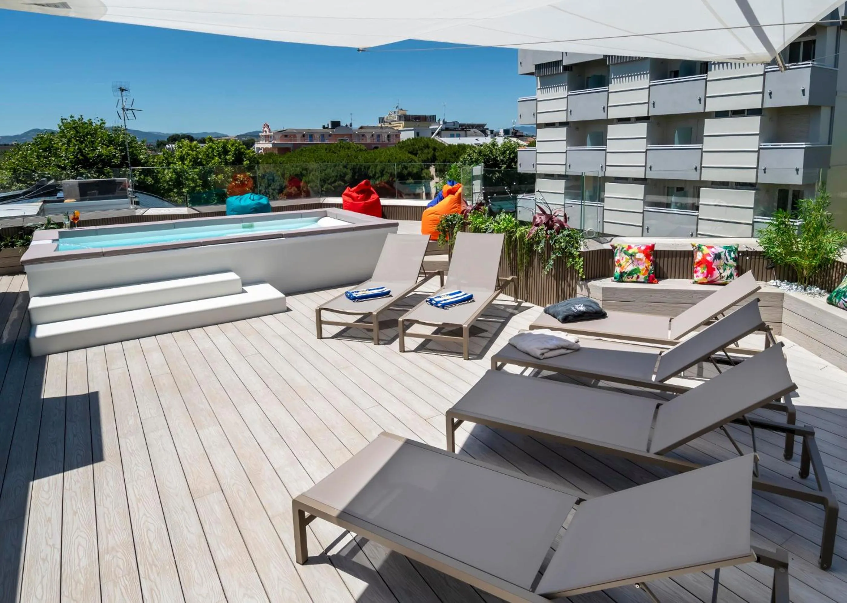 Hot Tub in Hotel Albatros
