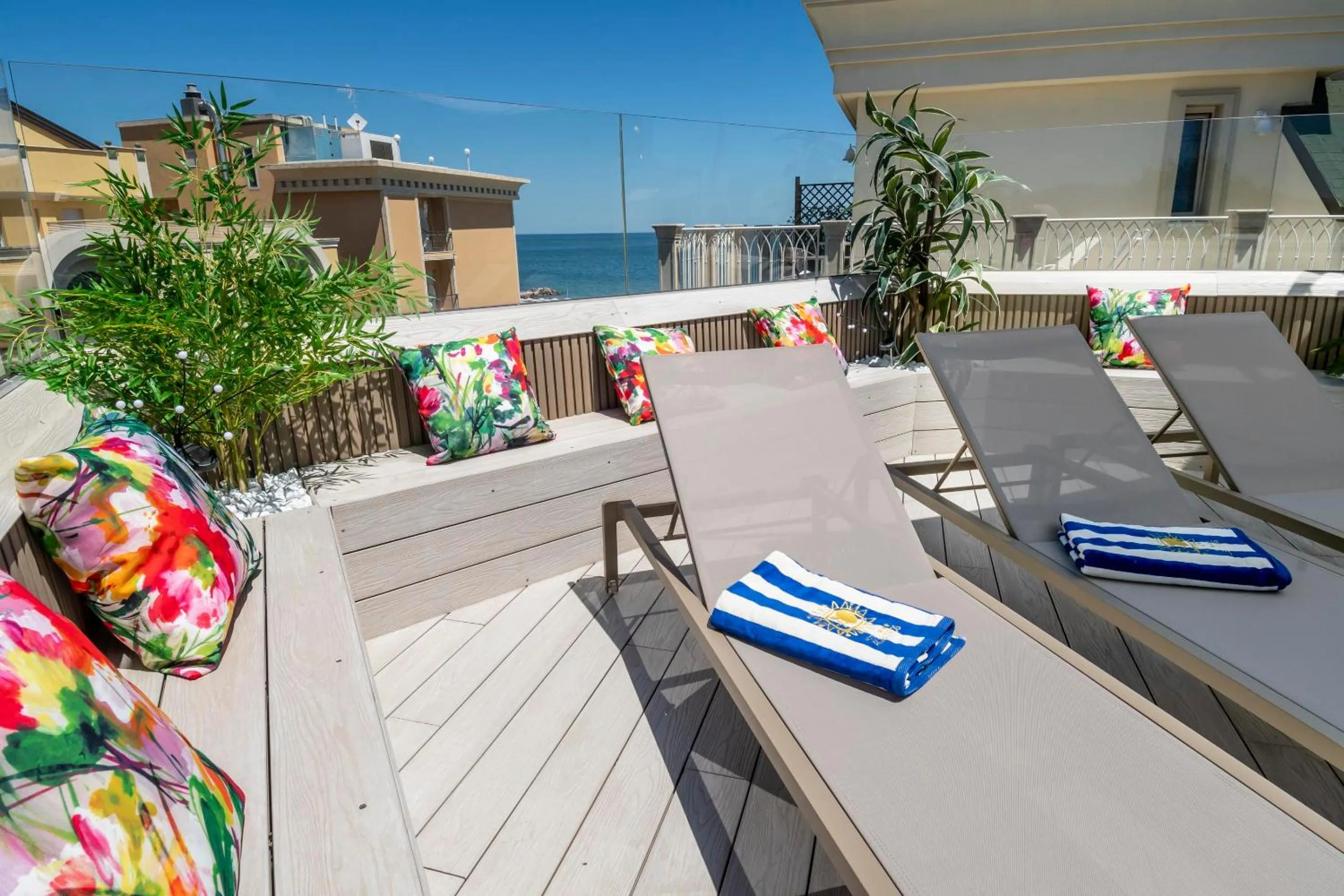 Solarium in Hotel Albatros