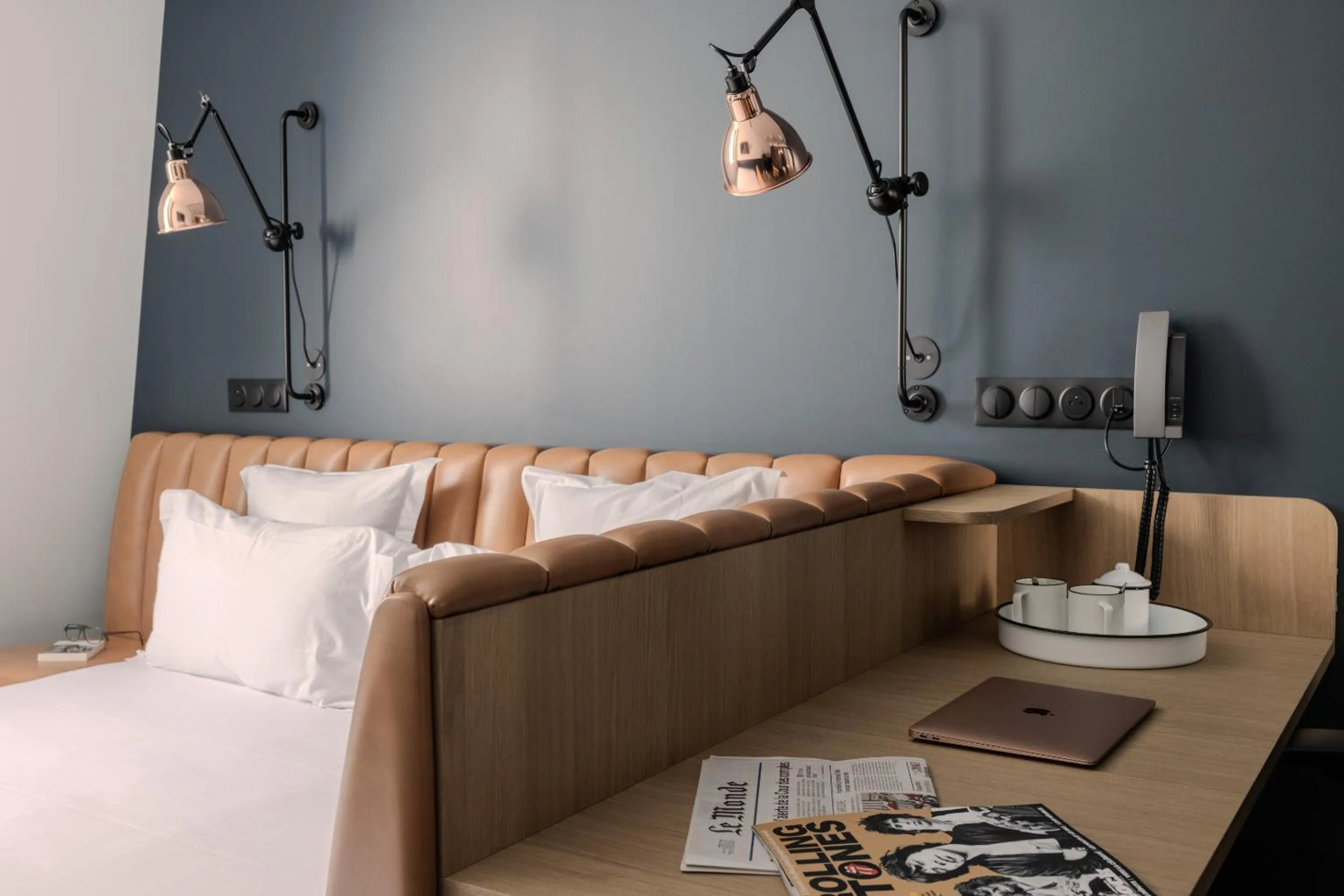 Bedroom in 1.75 Paris Le Charme