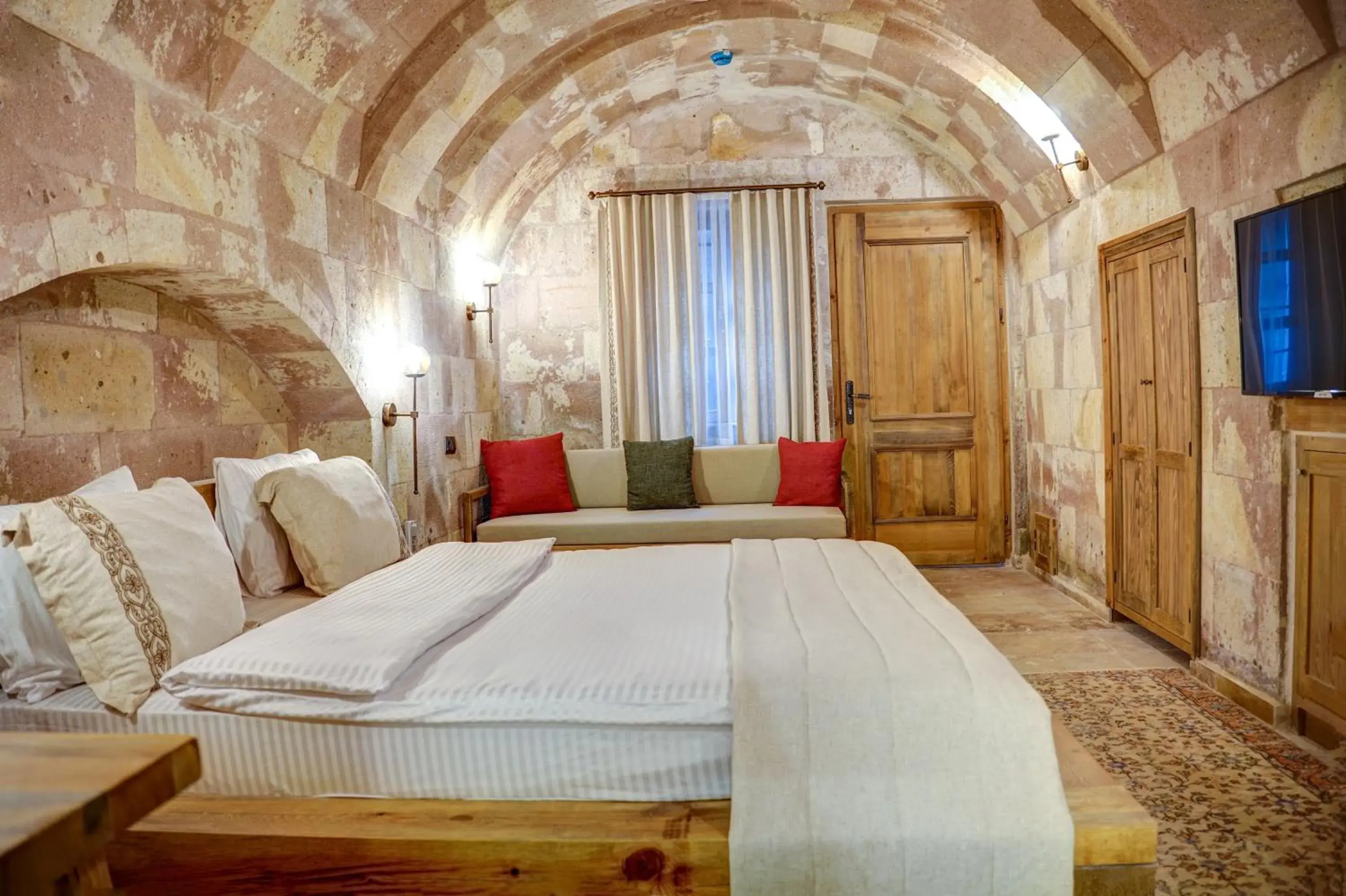 Bed in Cappadocia Alfa Cave Hotel Bed in Cappadocia Alfa Cave Hotel