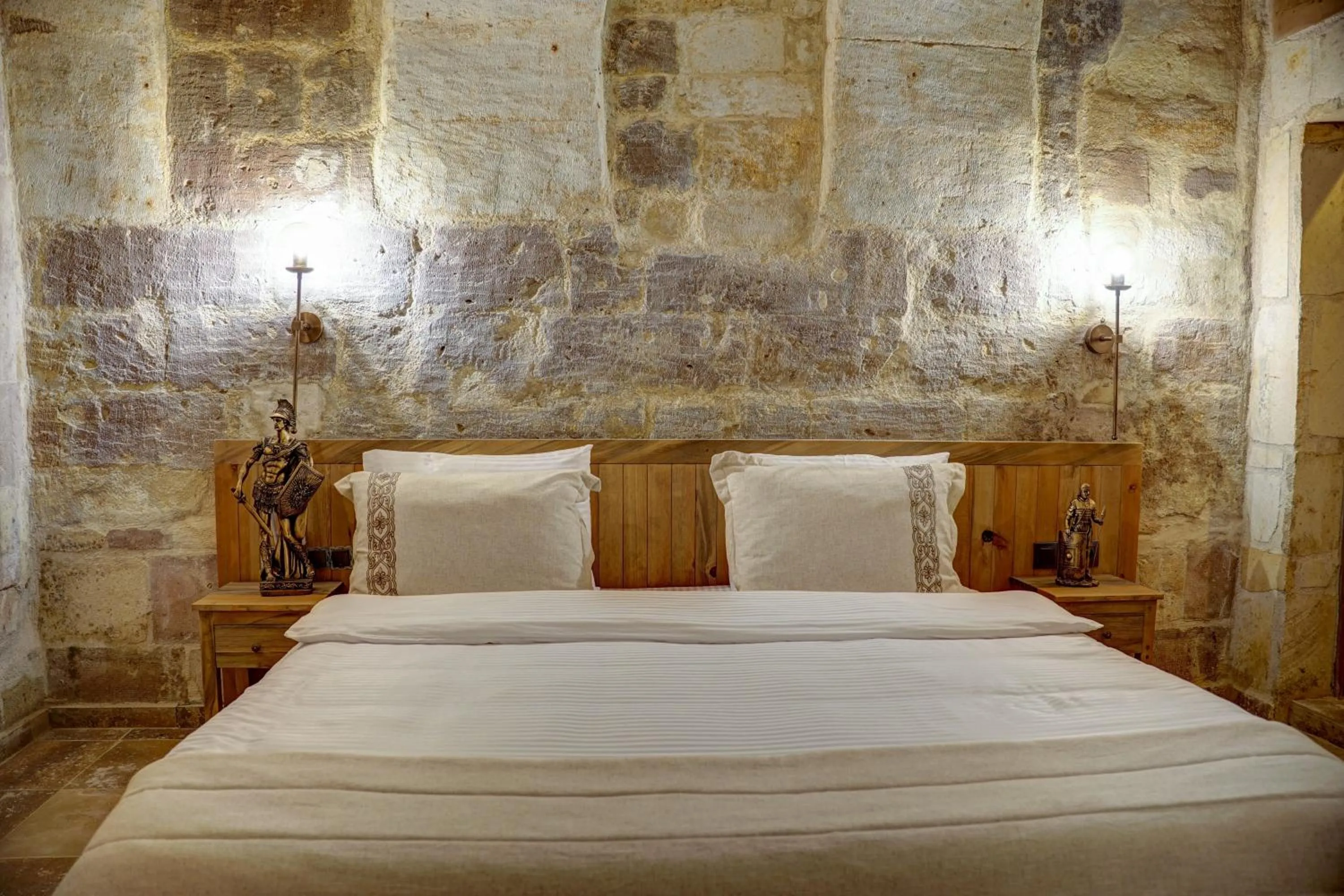 Bed in Cappadocia Alfa Cave Hotel