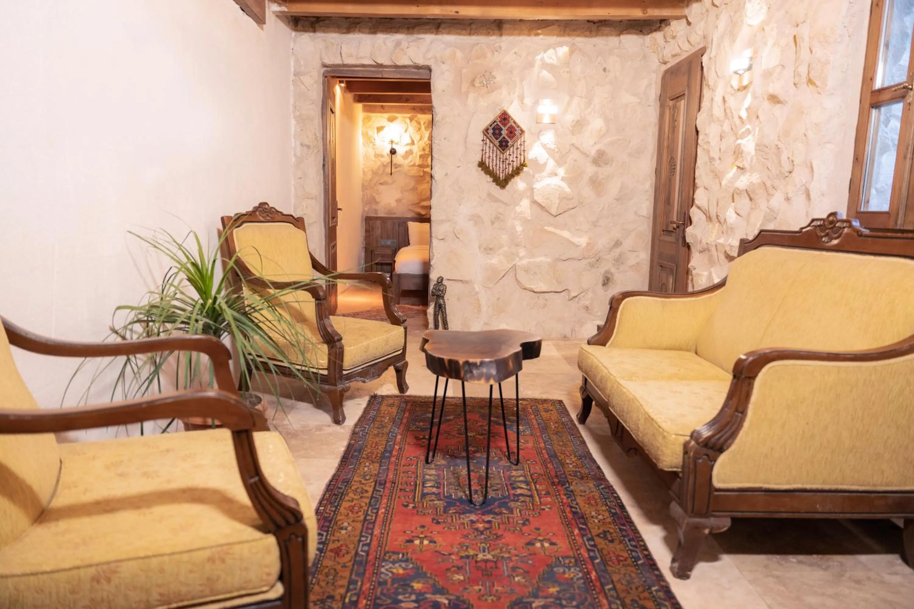 Living room in Cappadocia Alfa Cave Hotel