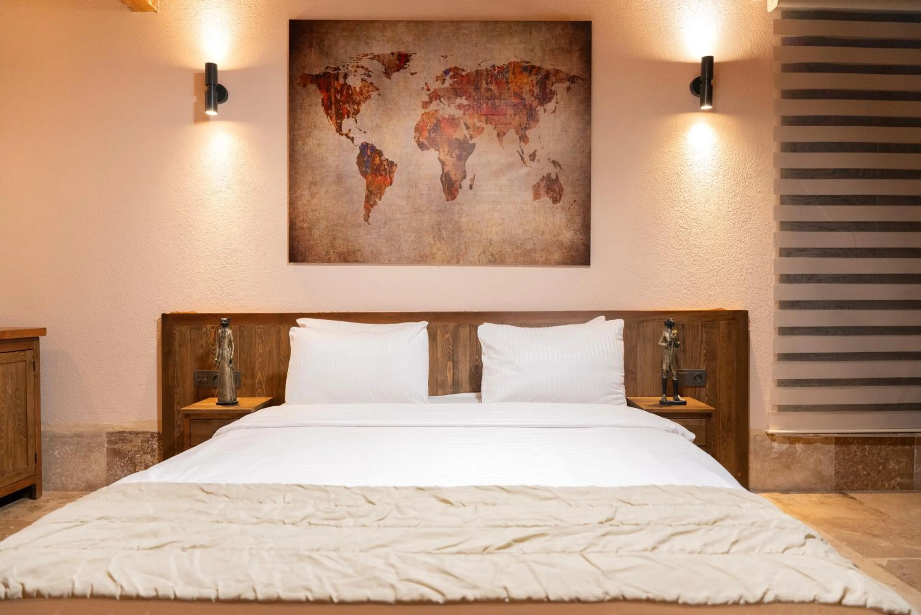 Bed in Cappadocia Alfa Cave Hotel