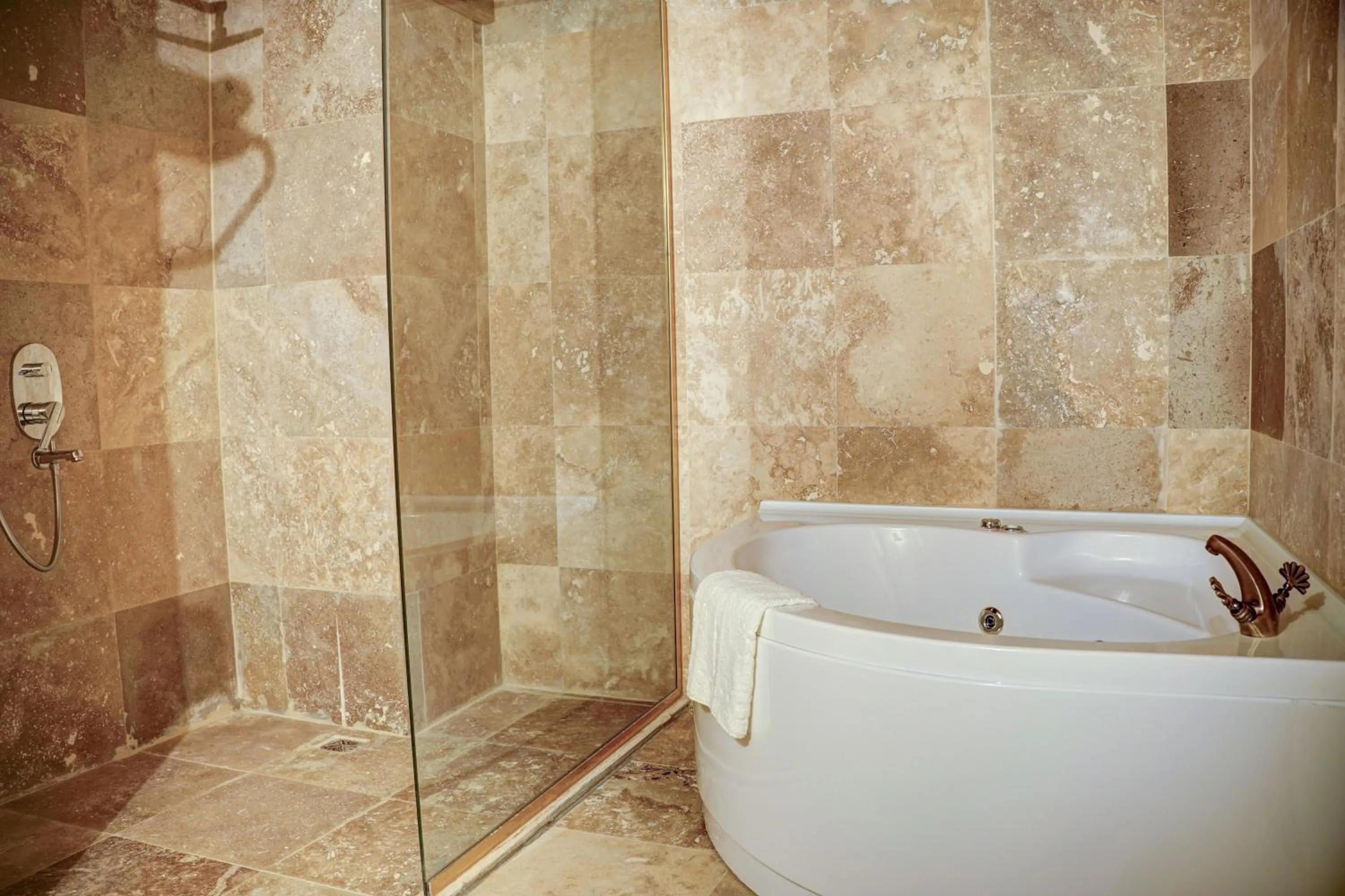 Shower in Cappadocia Alfa Cave Hotel