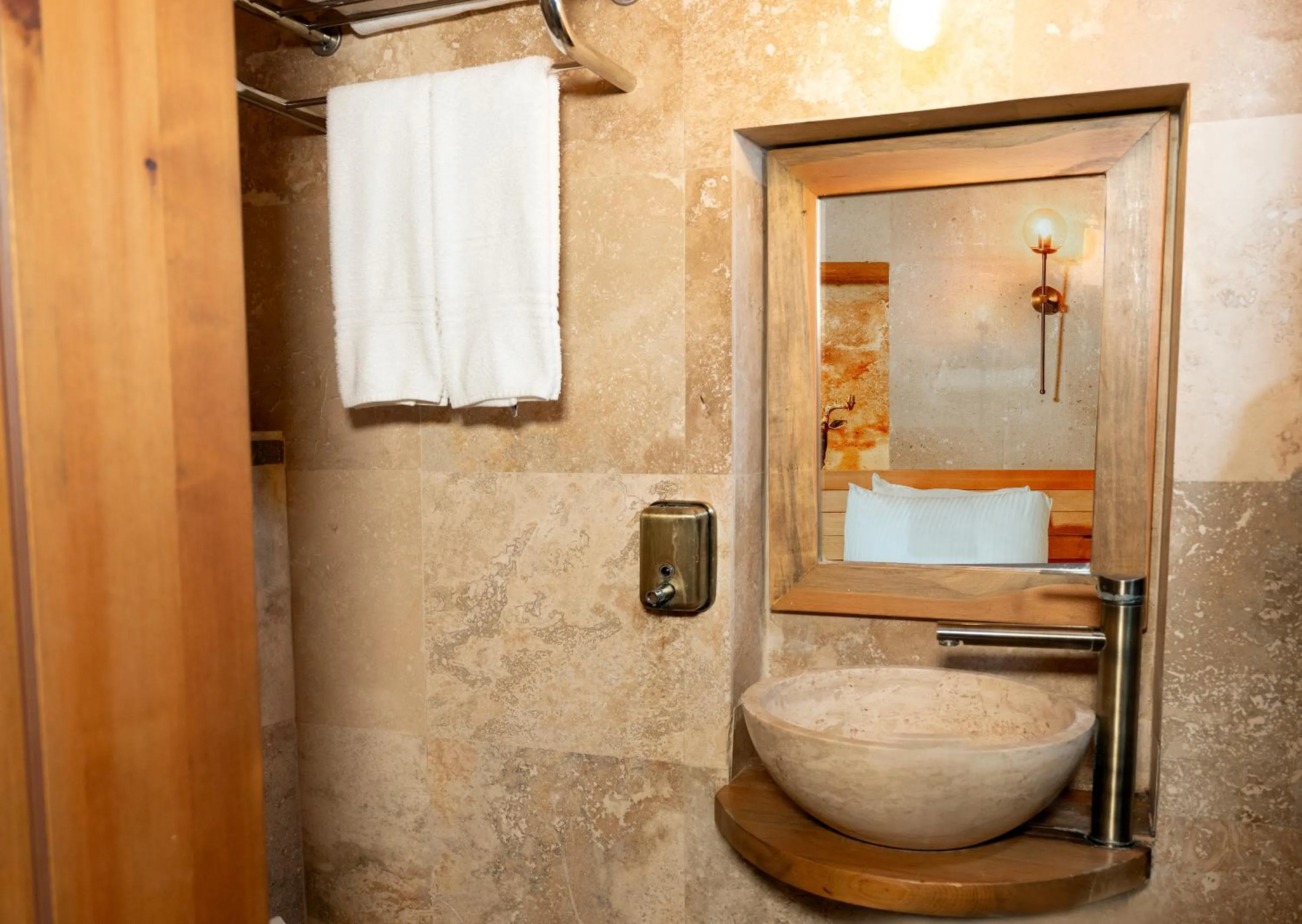 Shower in Cappadocia Alfa Cave Hotel