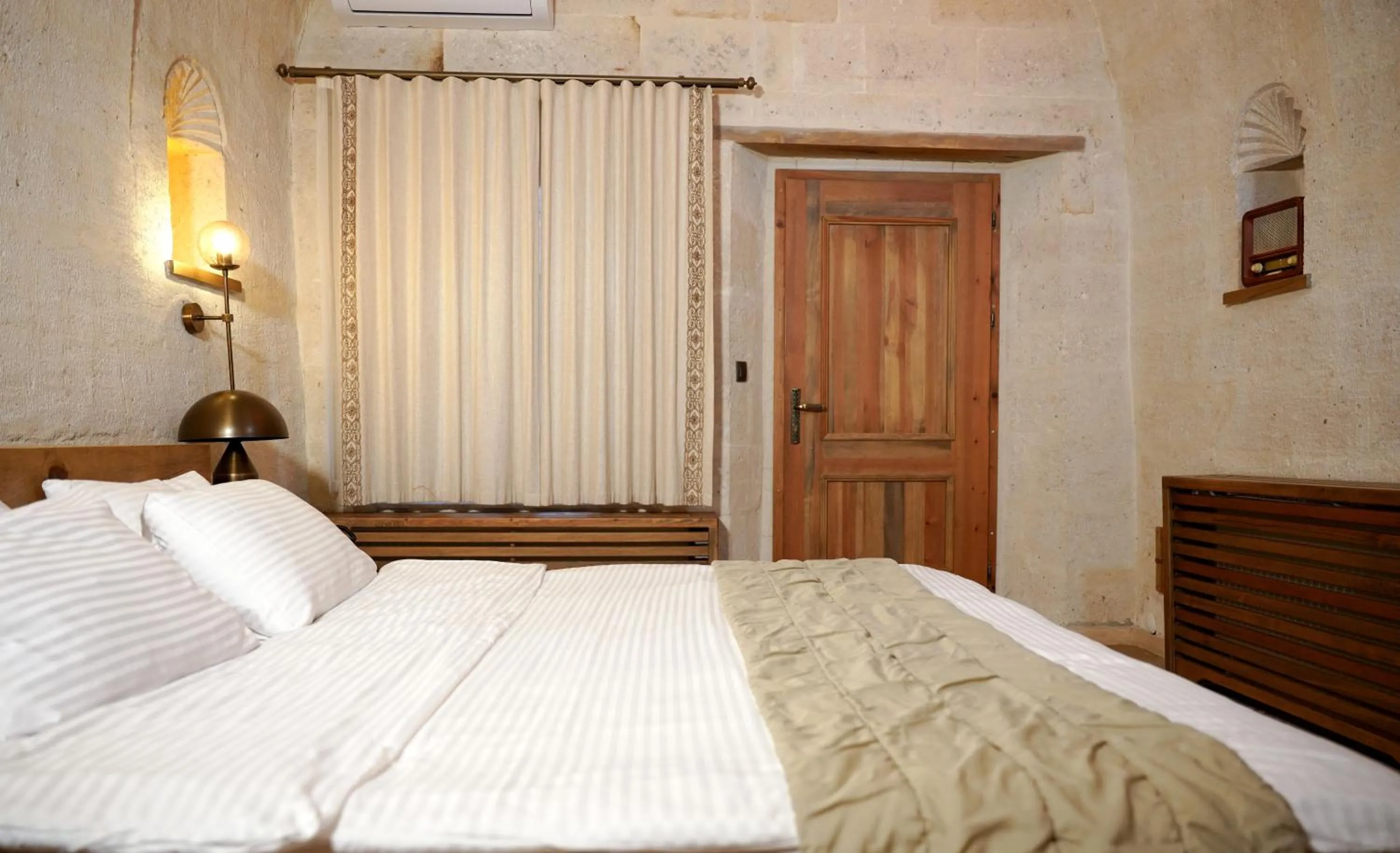 Bed in Cappadocia Alfa Cave Hotel