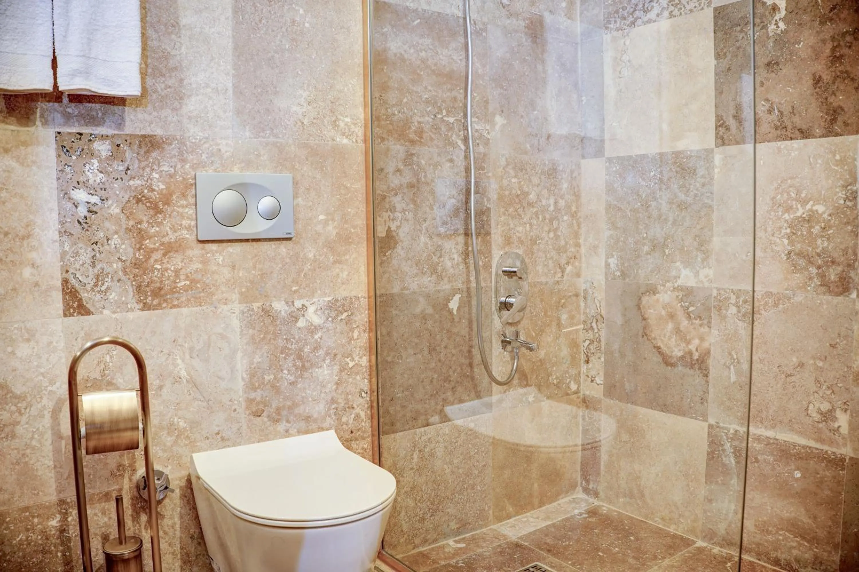 Shower in Cappadocia Alfa Cave Hotel