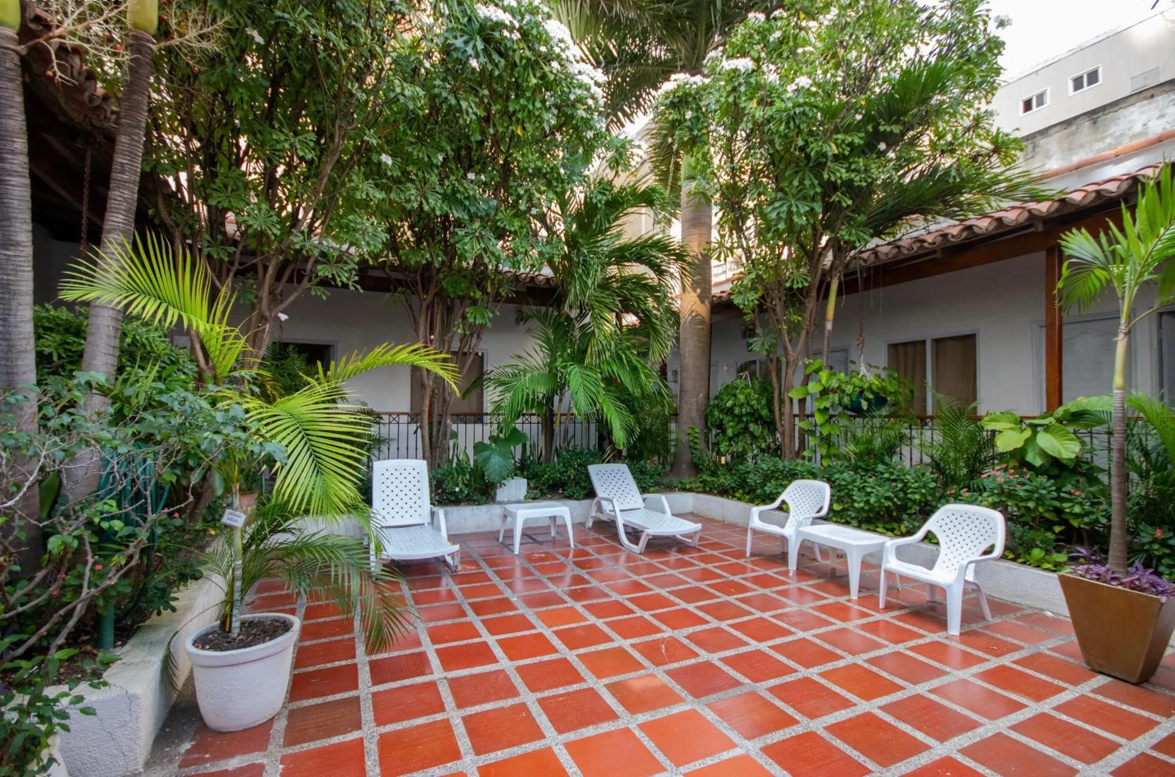Garden in Hotel Casa Fátima