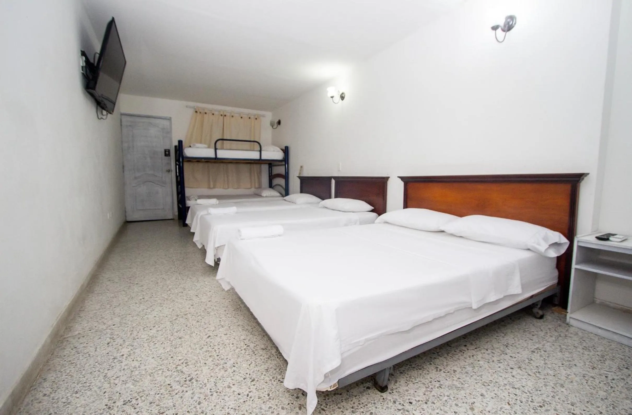 Bed in Hotel Casa Fátima