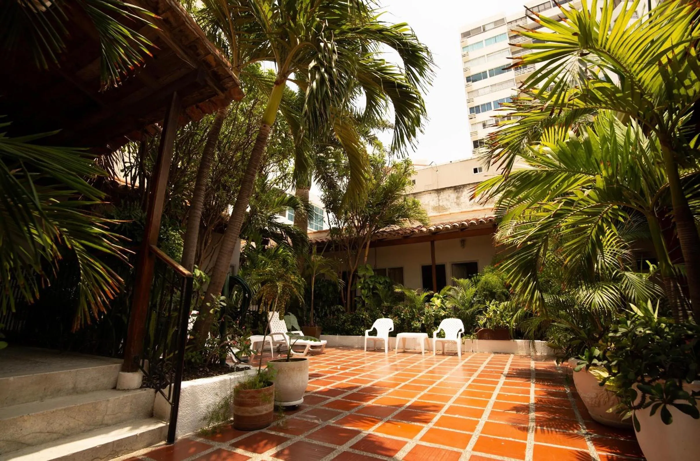 Garden in Hotel Casa Fátima