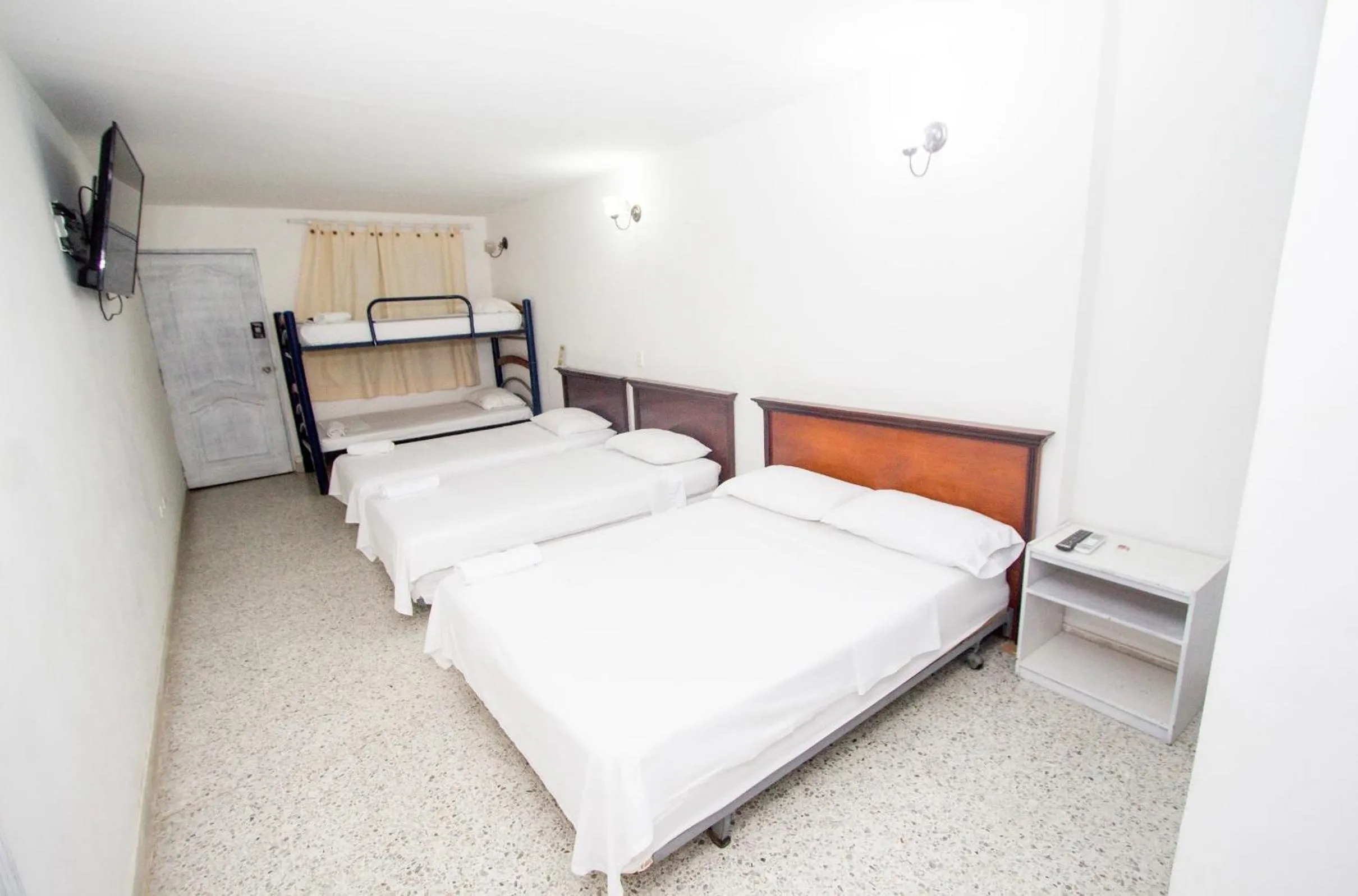 Bed in Hotel Casa Fátima