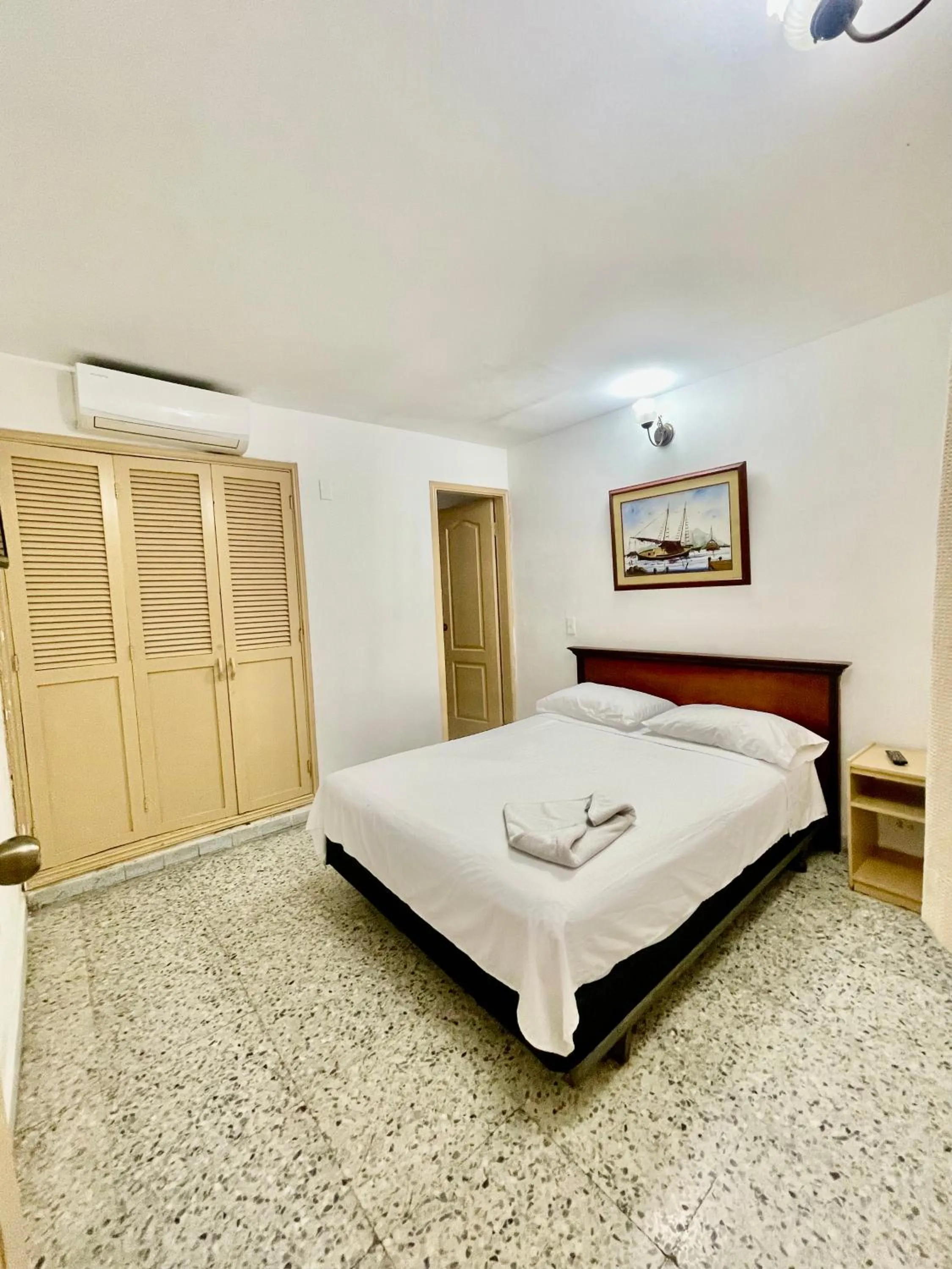 Bed in Hotel Casa Fátima