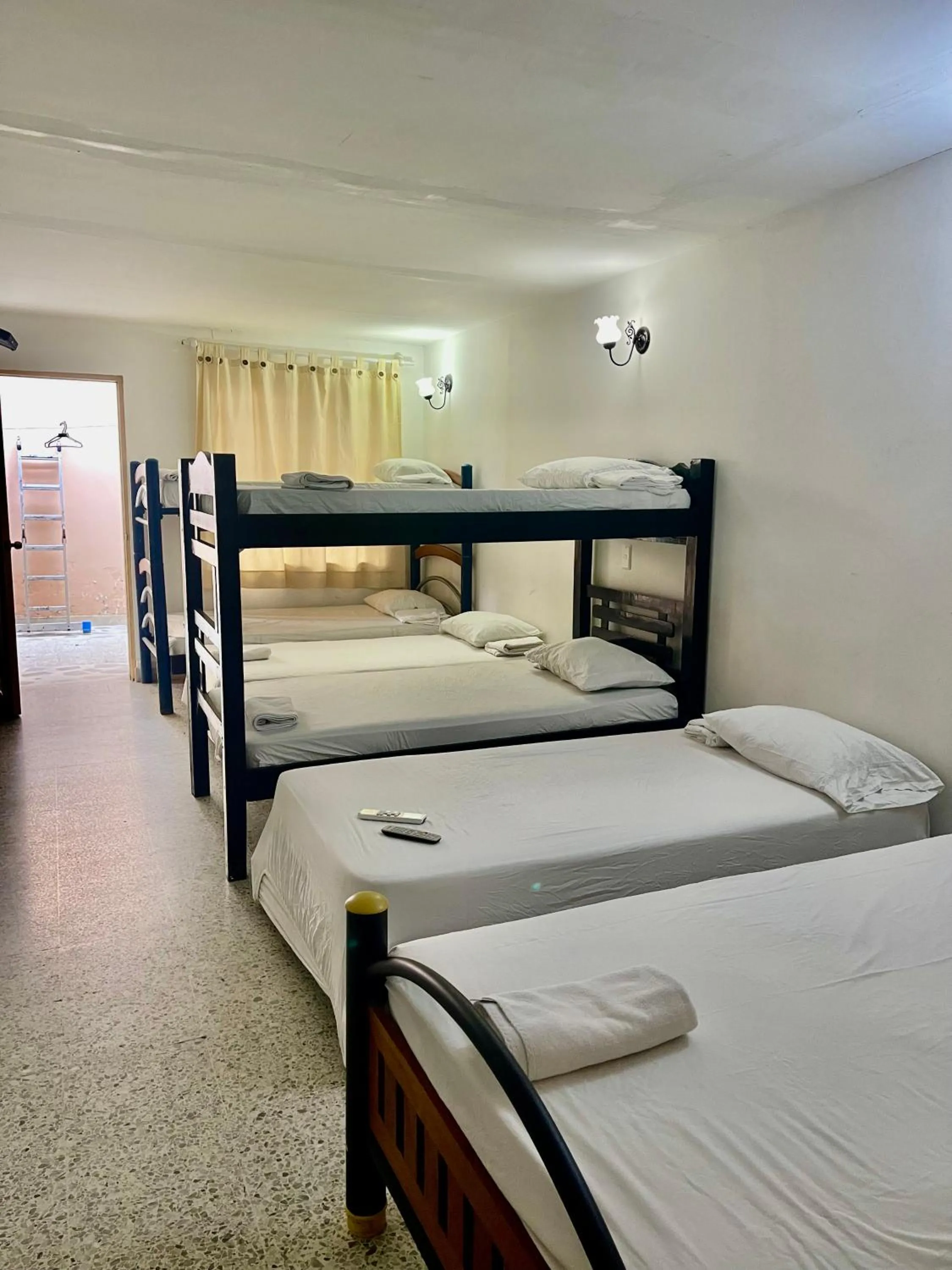 Bed in Hotel Casa Fátima
