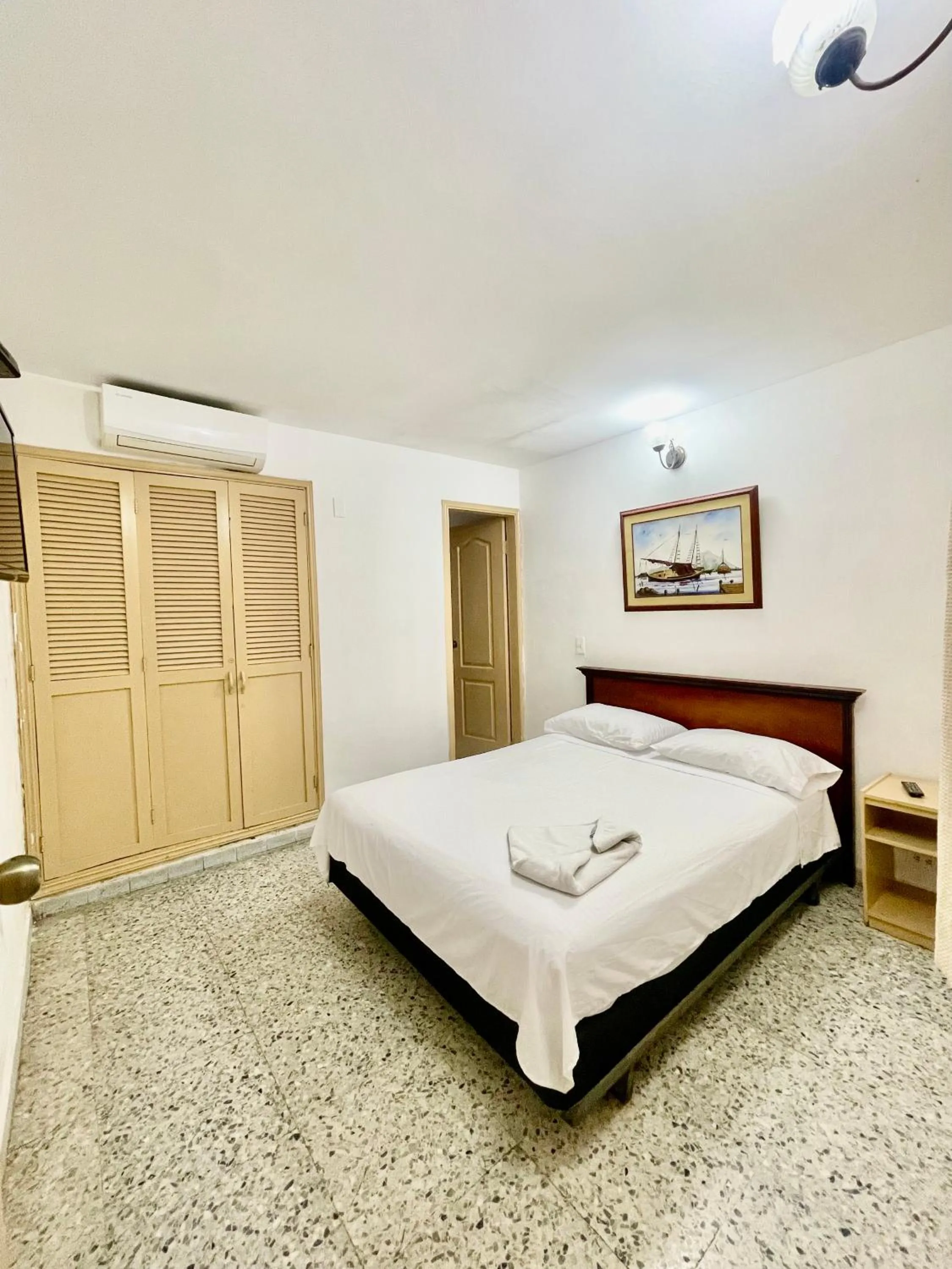 Bed in Hotel Casa Fátima