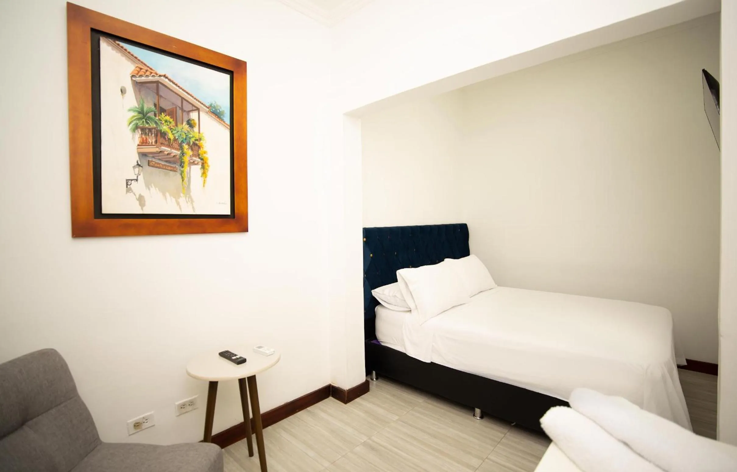 Bed in Hotel Casa Fátima