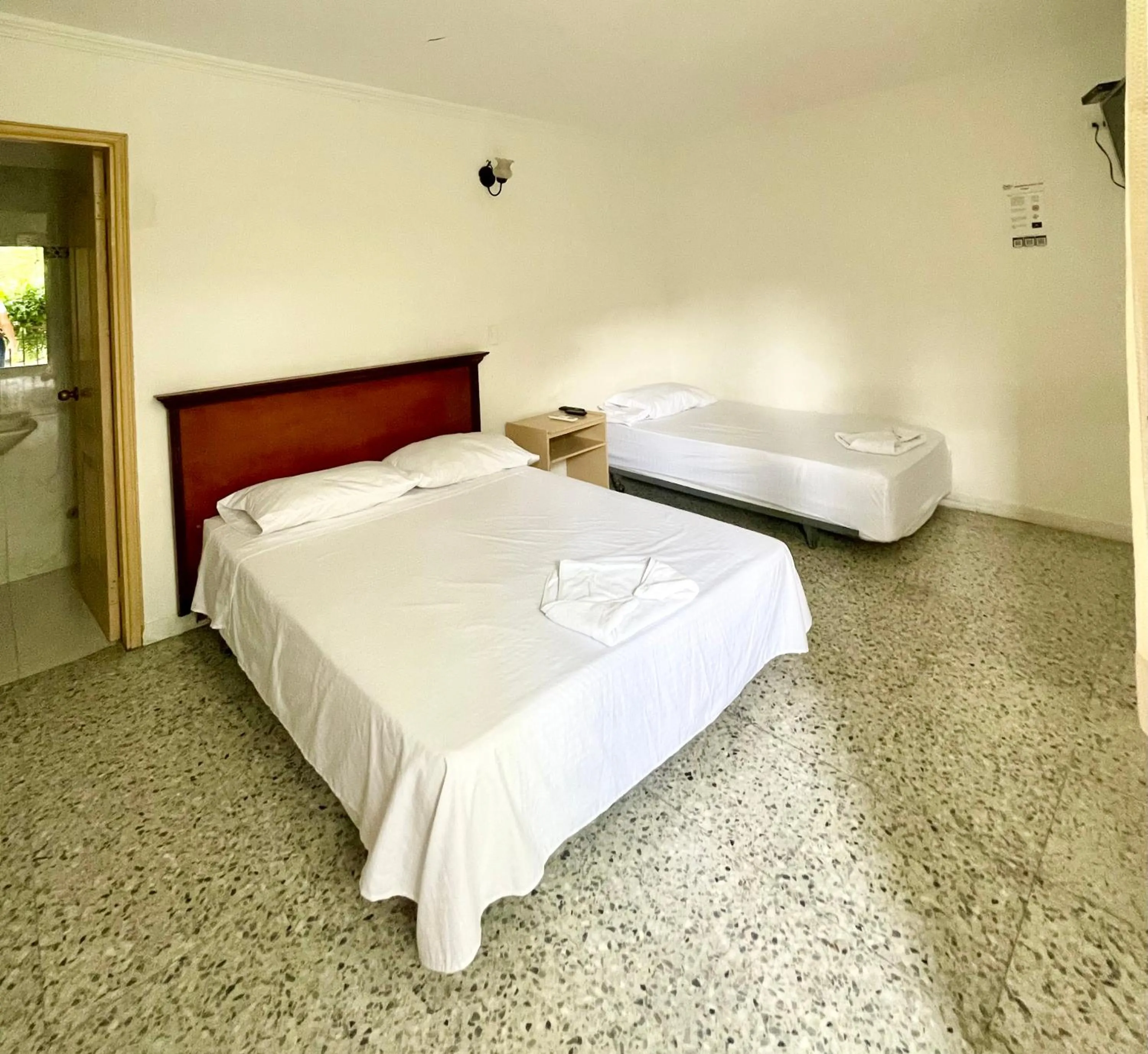 Bed in Hotel Casa Fátima