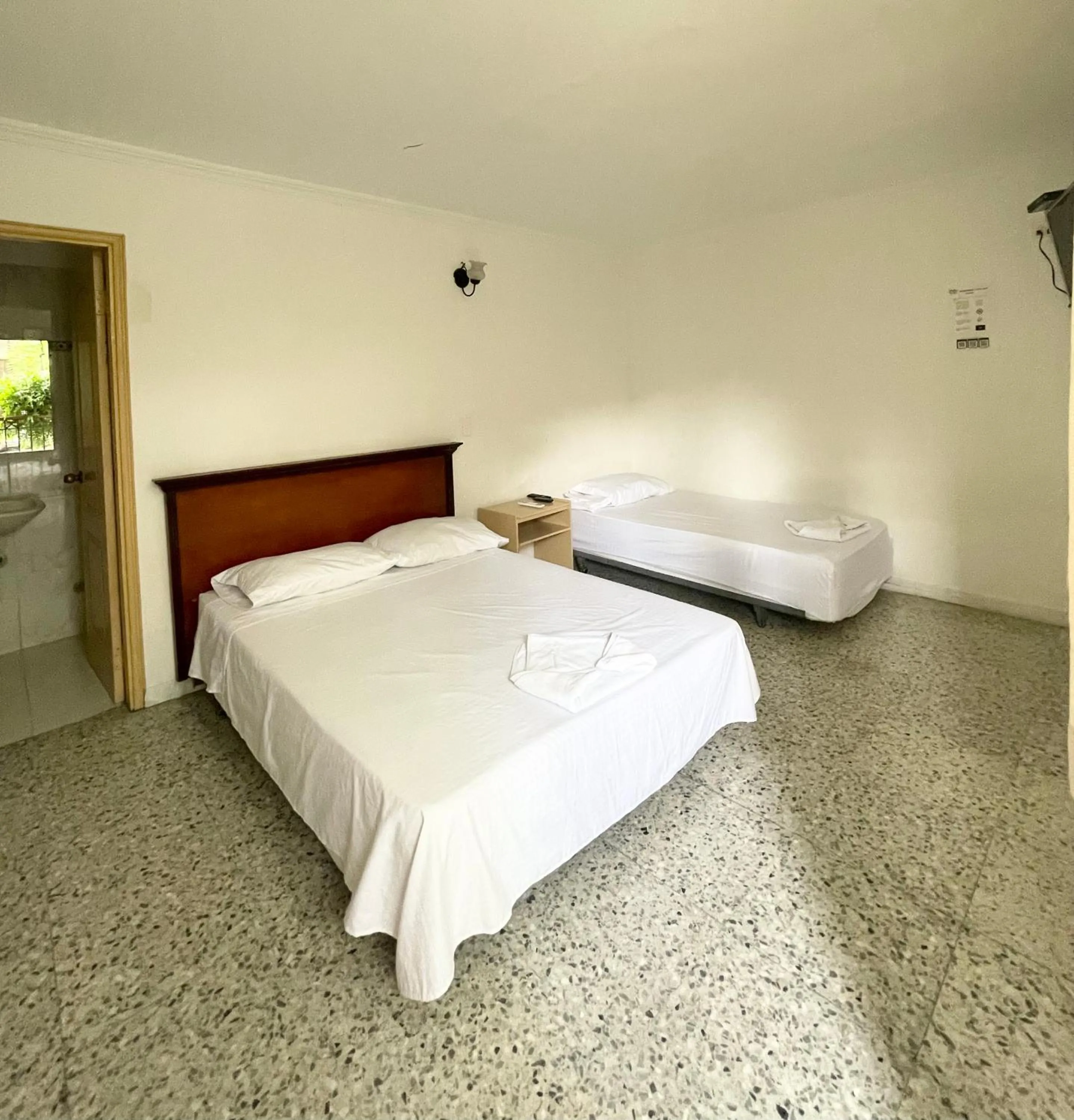 Bed in Hotel Casa Fátima