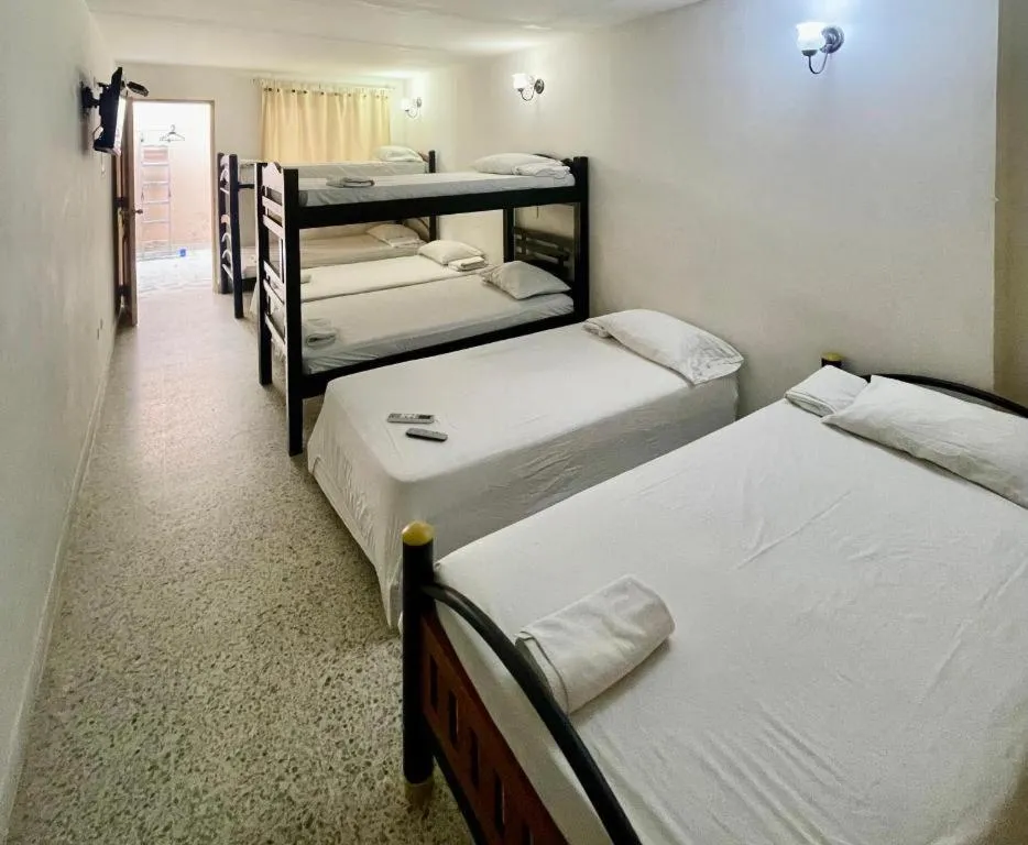 Bed in Hotel Casa Fátima