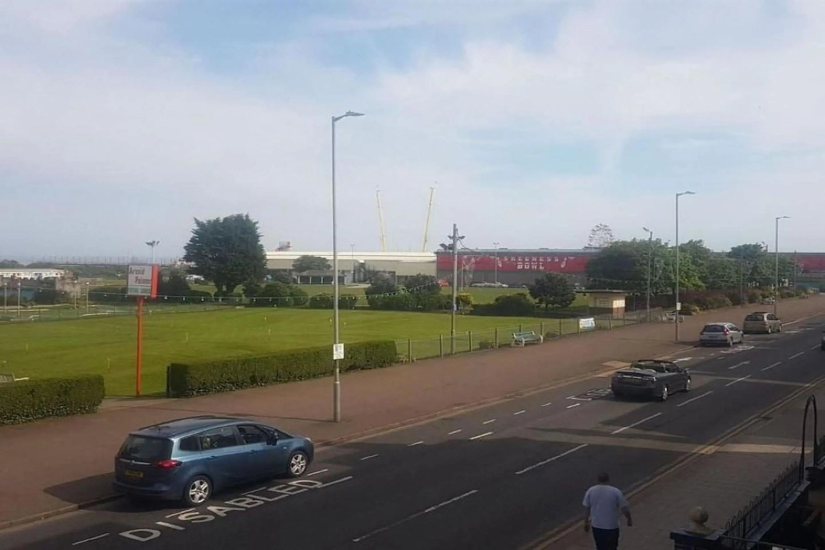 Parking in OYO The Sun Hotel