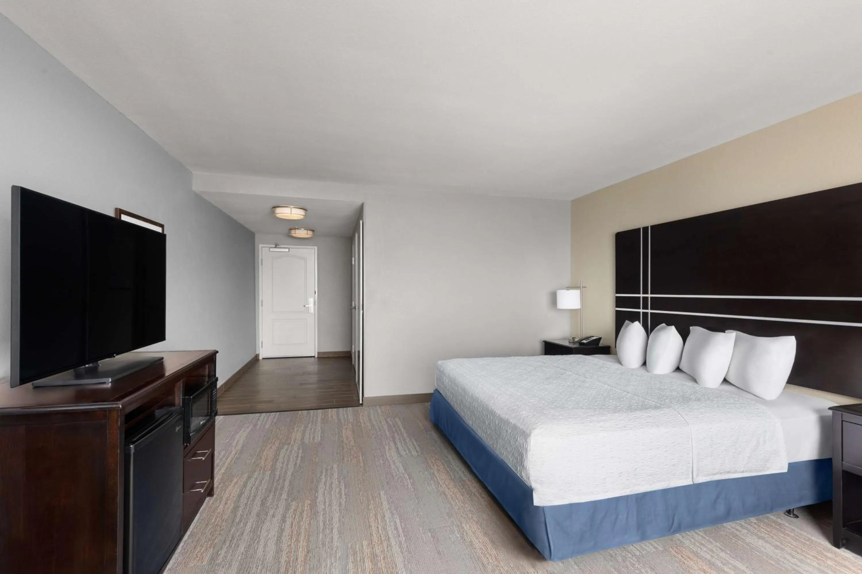 Bed in Hampton Inn & Suites Douglas