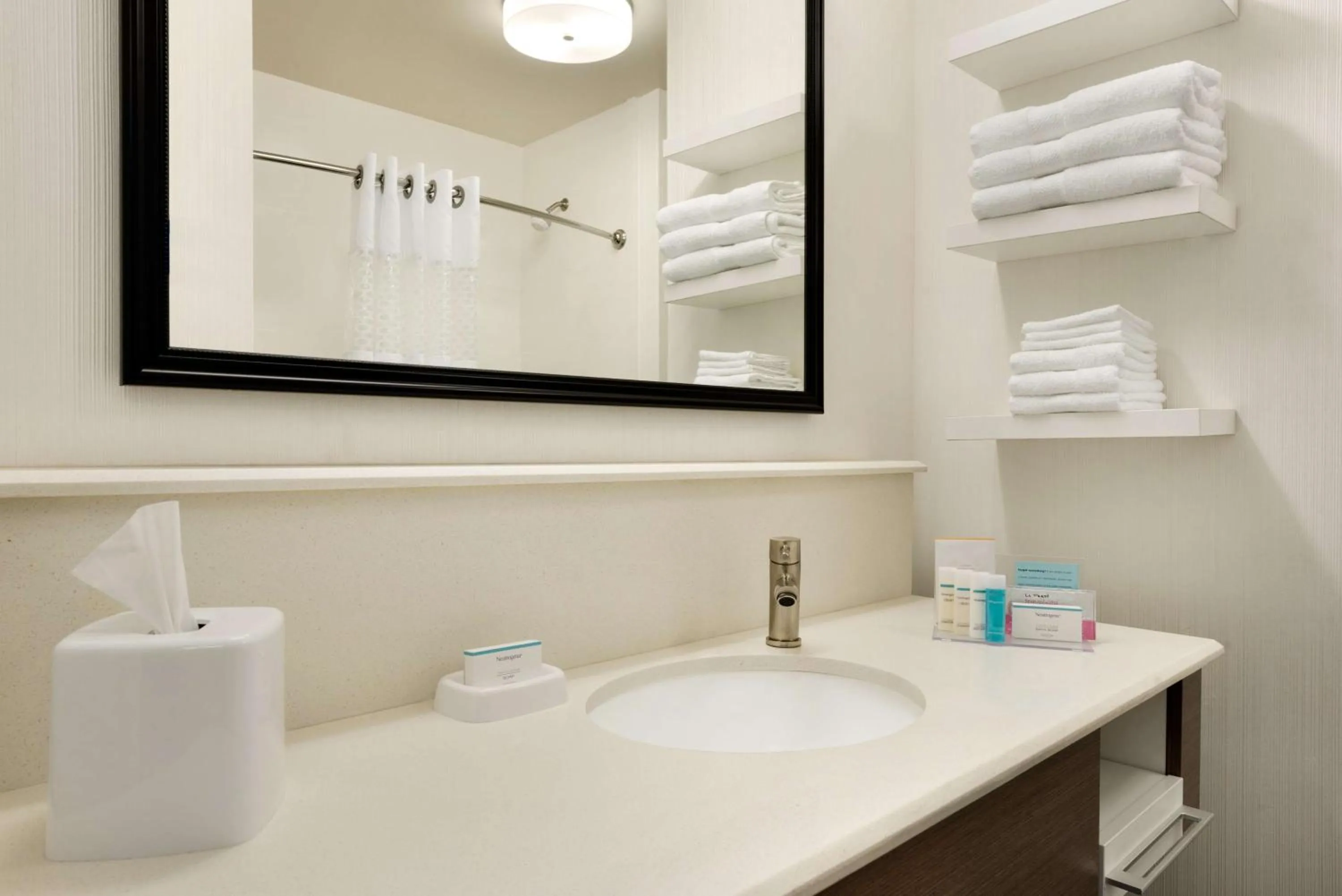 Bathroom in Hampton Inn and Suites Monroe